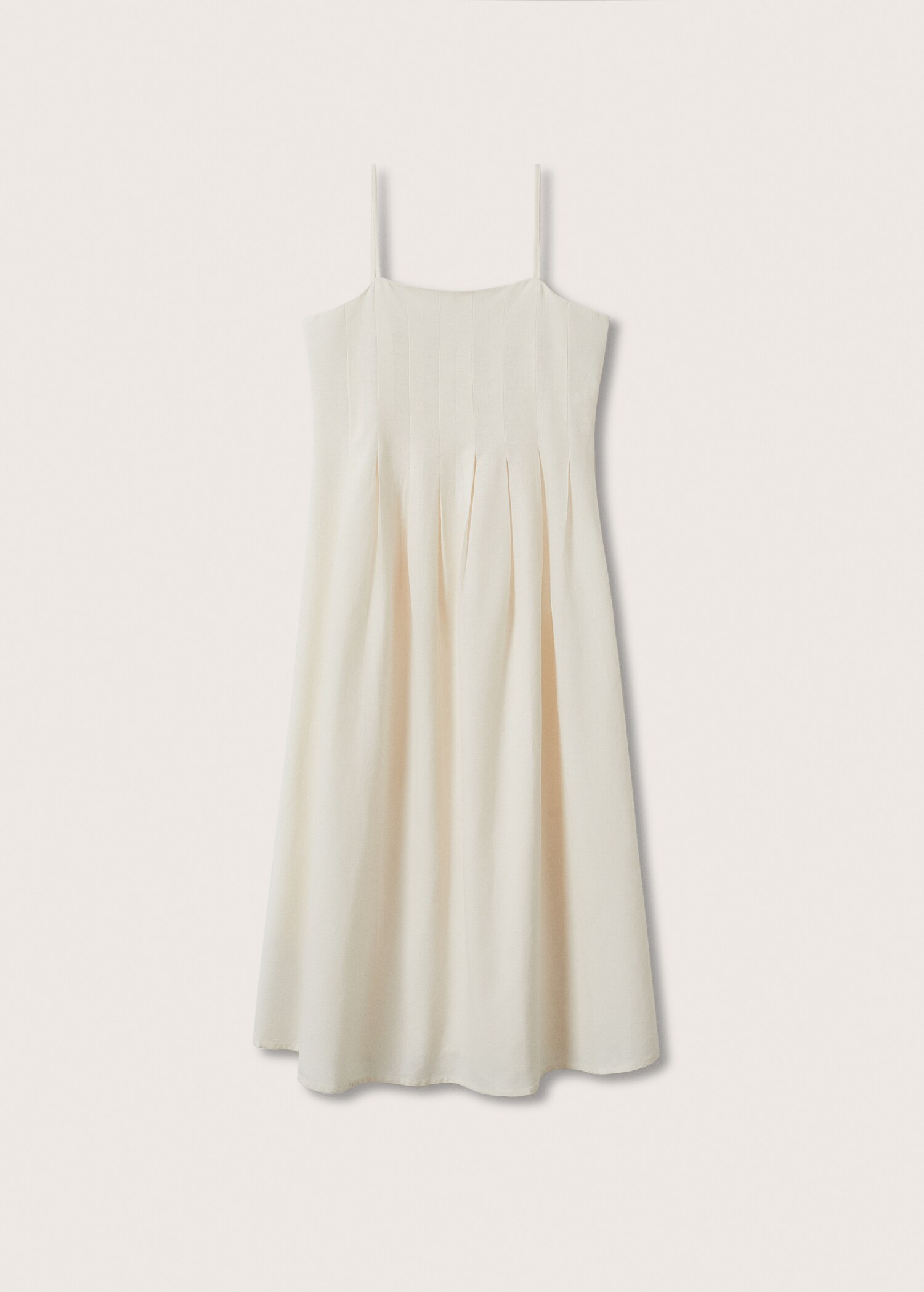 Cotton dress with dart detail  - Article without model