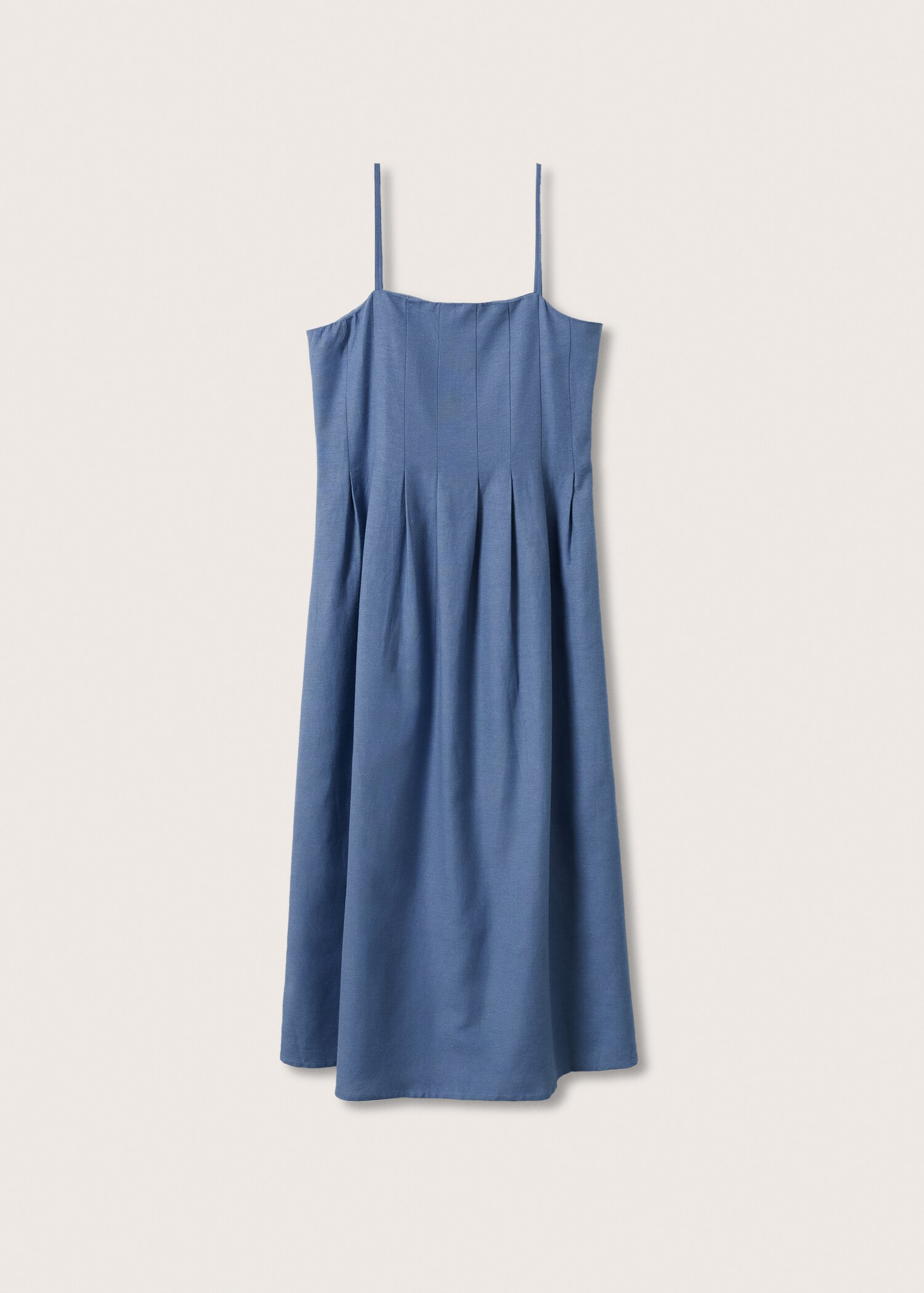 Cotton dress with dart detail  - Article without model