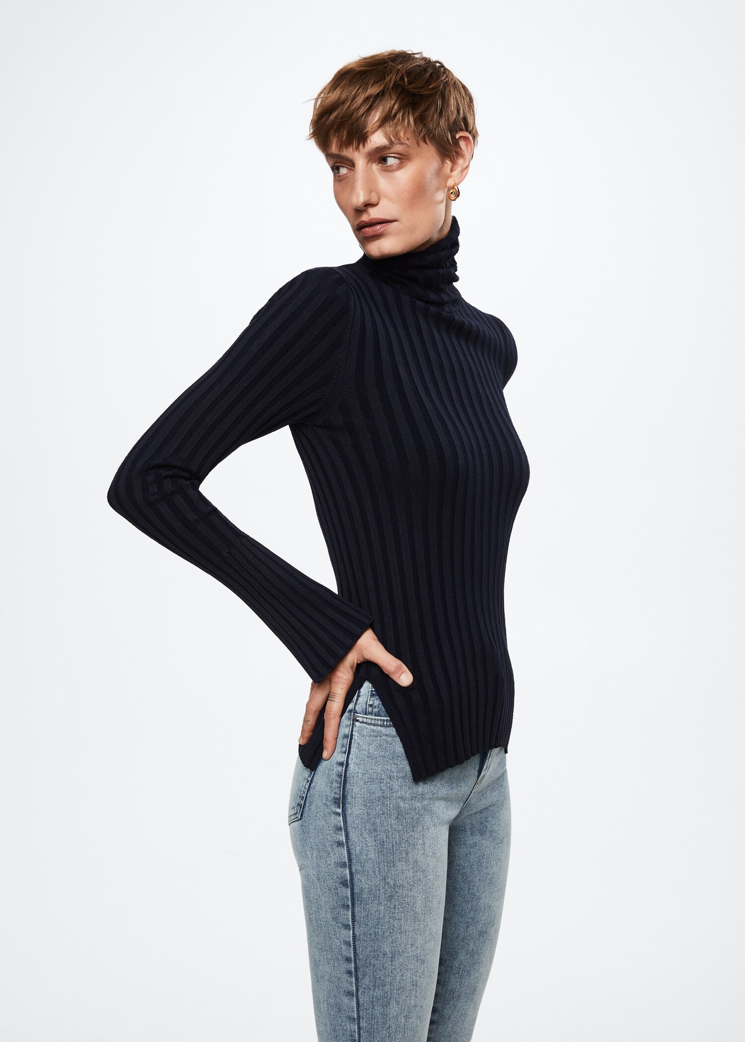 Skinny Jeans mit mittlerem Bund Elsa - Detail des Artikels 1