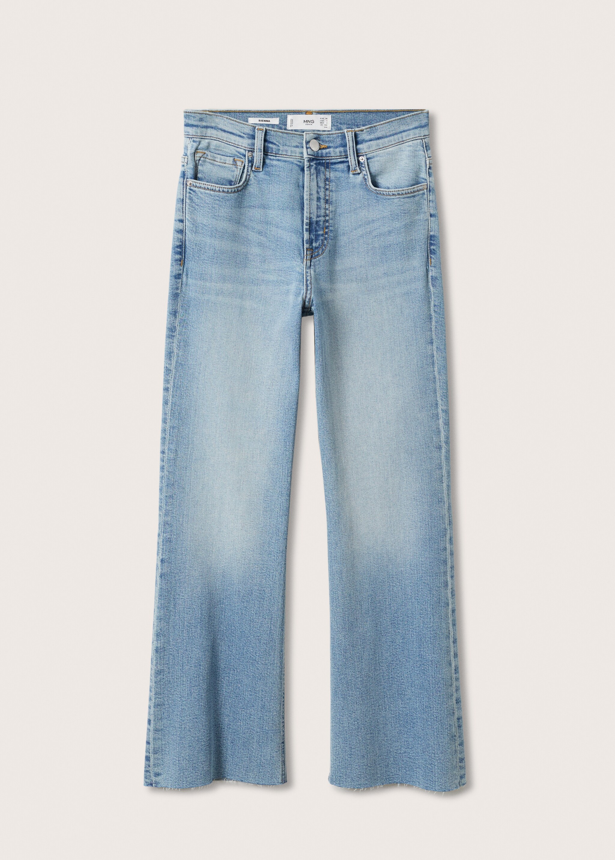 High-waist bootcut jeans - Article without model