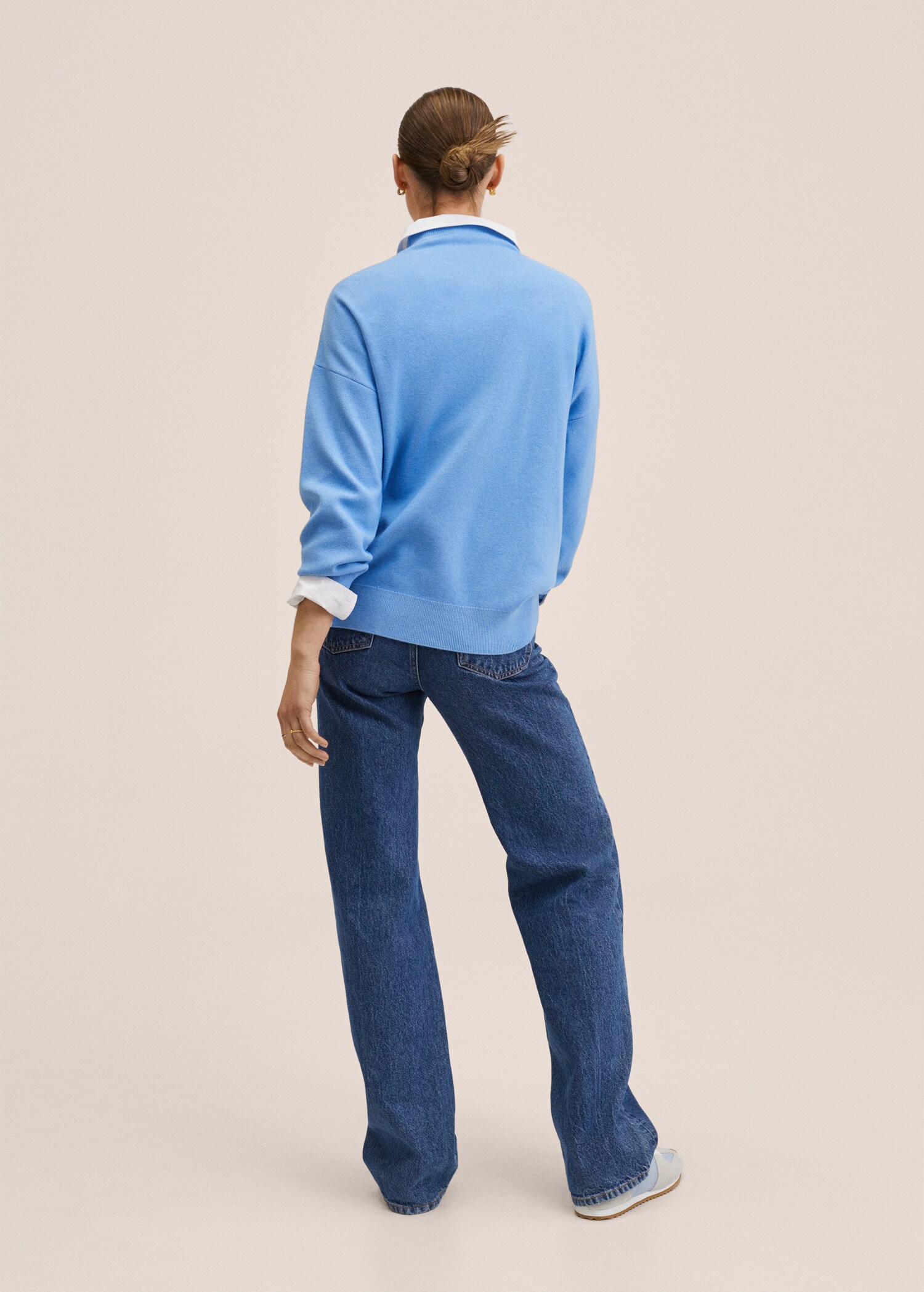 Jersei punt oversize - Revers de l'article