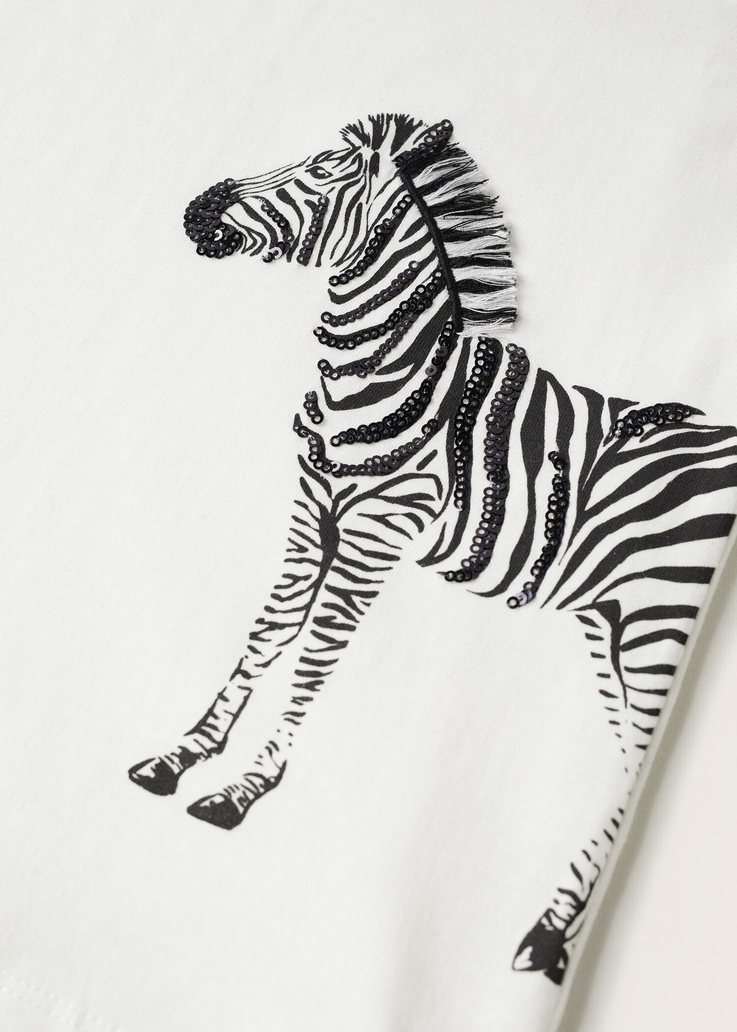 Camiseta manga larga lentejuelas - Detalle del artículo 8