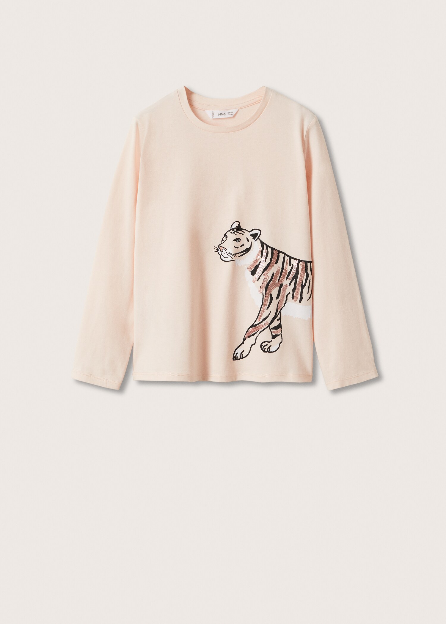 Camiseta manga larga lentejuelas - Artículo sin modelo