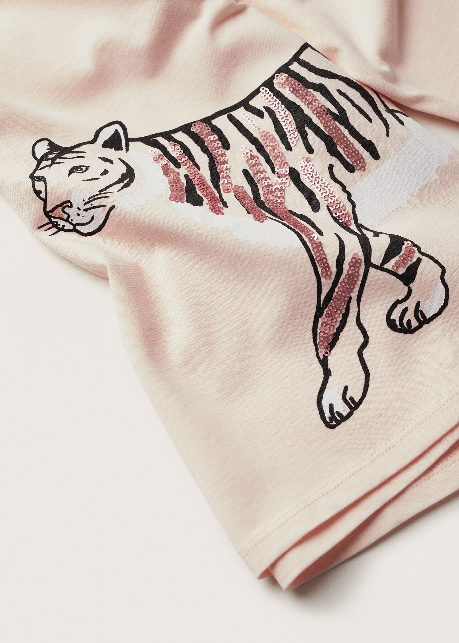 Camiseta manga larga lentejuelas - Detalle del artículo 8