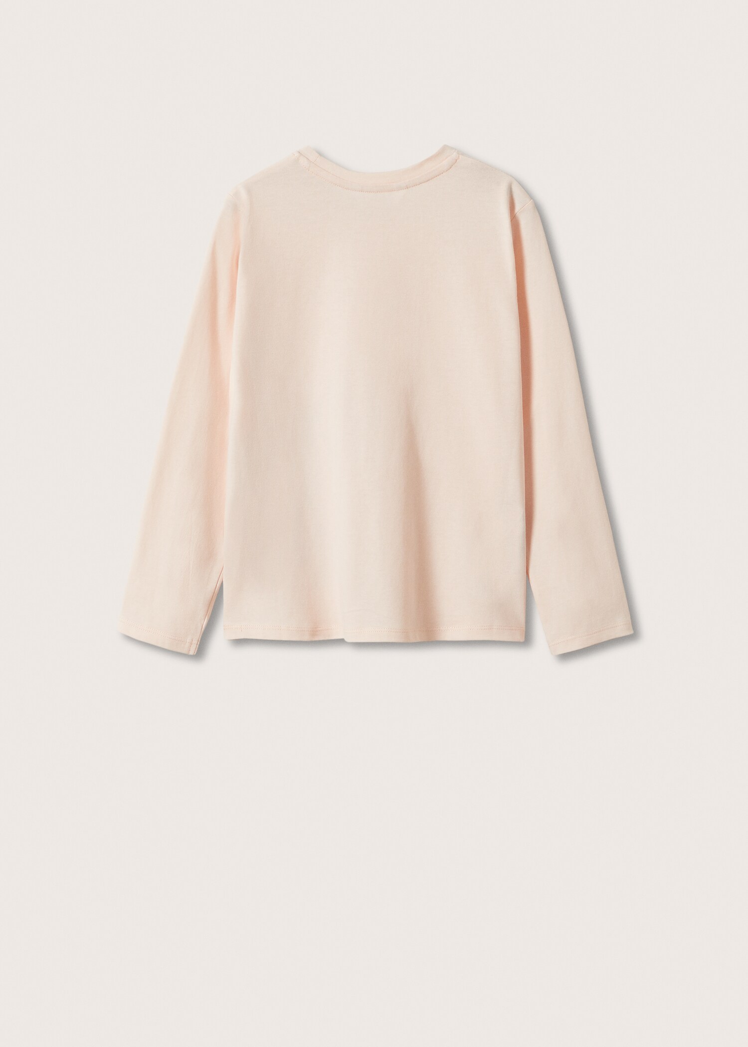 Camiseta manga larga lentejuelas - Reverso del artículo