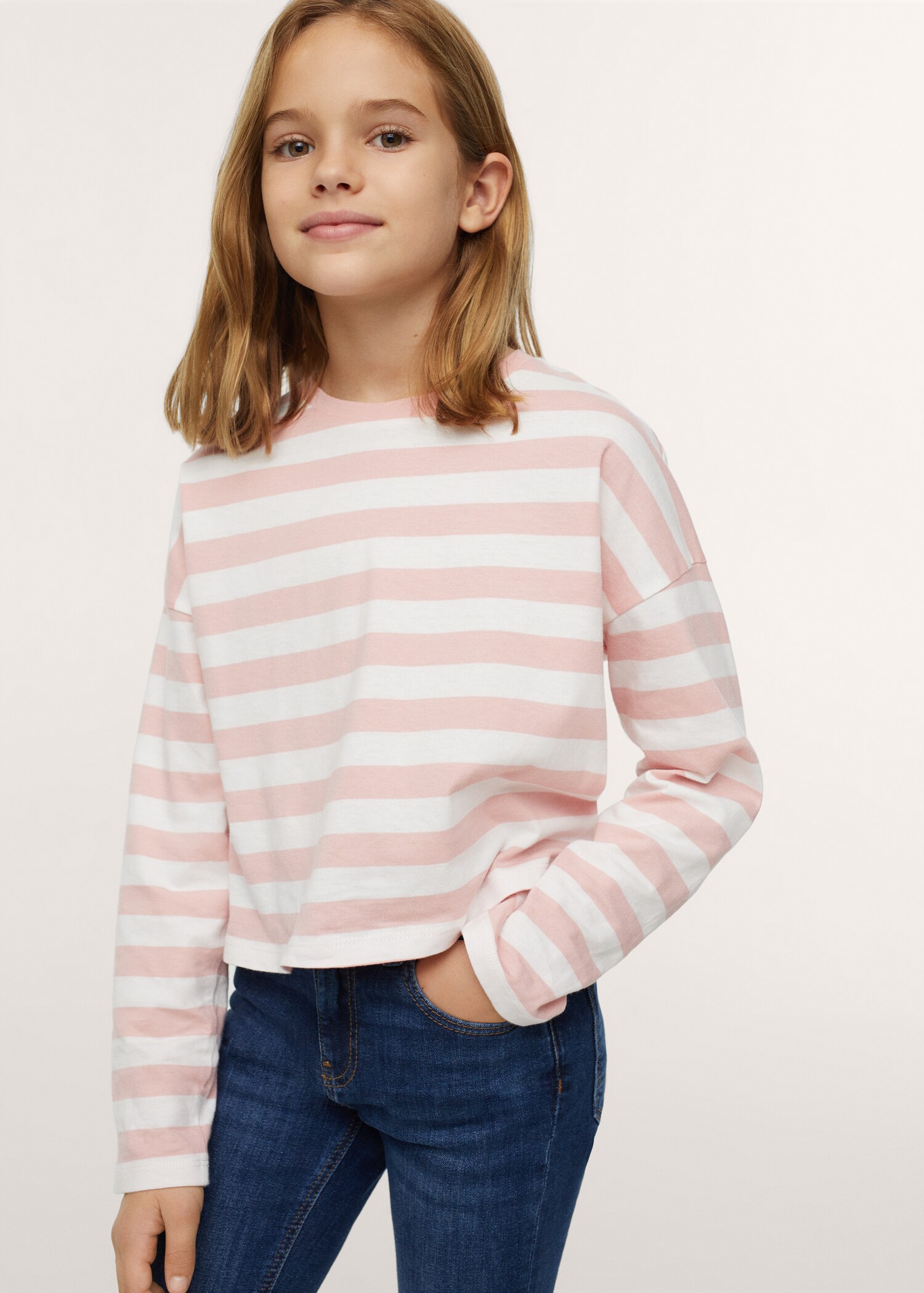 Striped long sleeves t-shirt - Details of the article 1