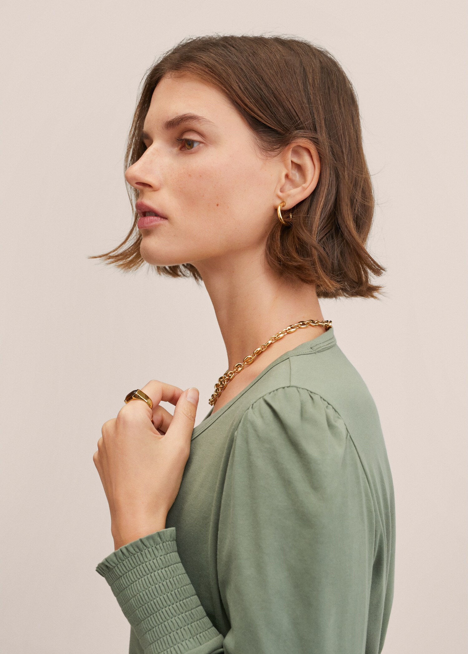 100% cotton T-shirt - Details of the article 1