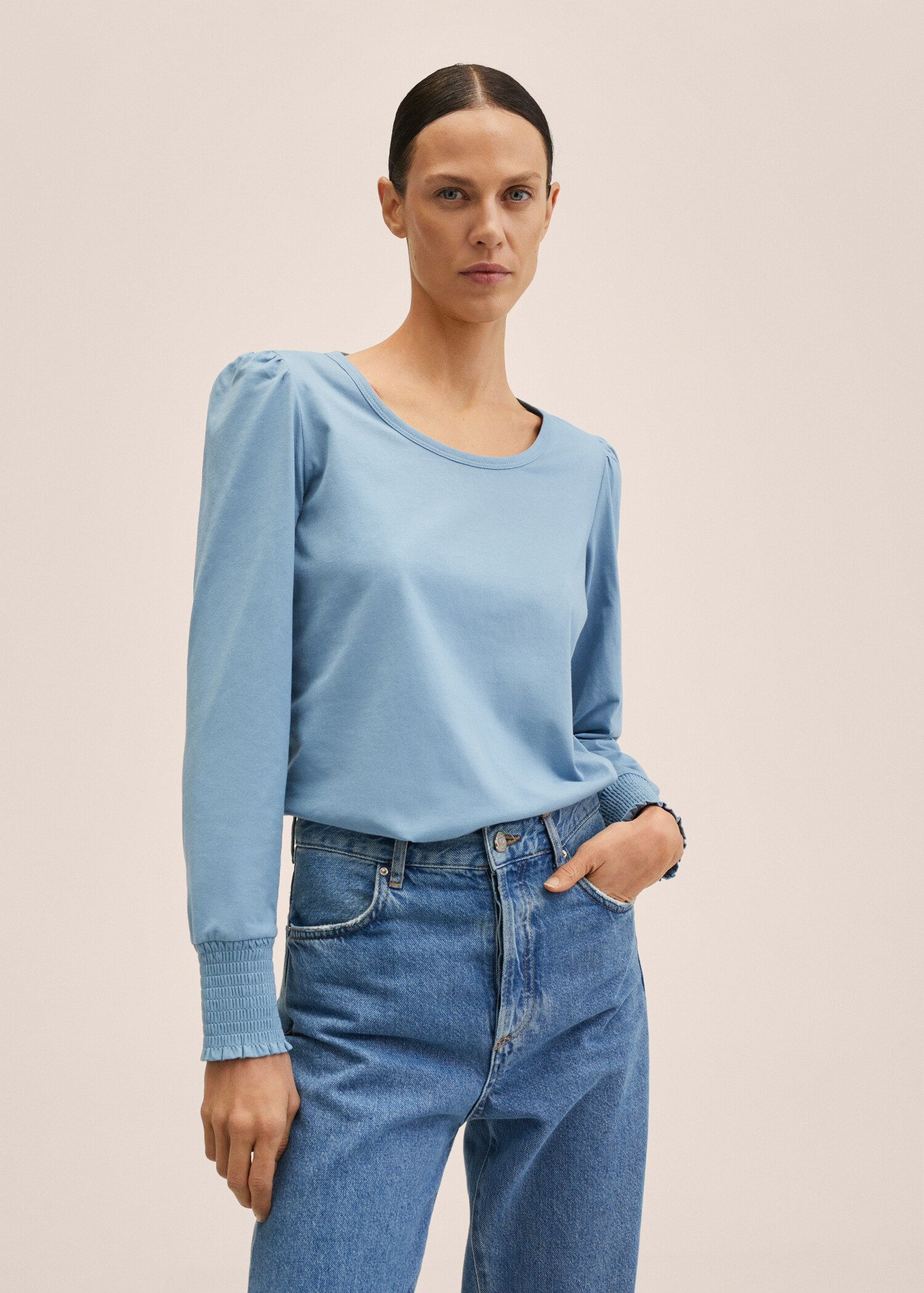 100% cotton T-shirt - Medium plane