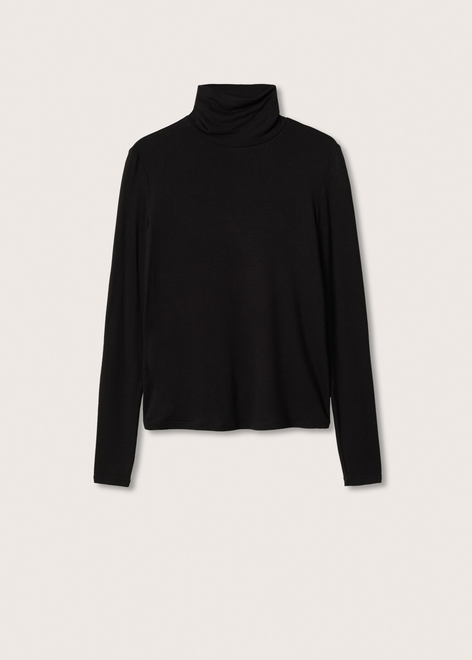 Camiseta manga larga cuello alto - Artículo sin modelo