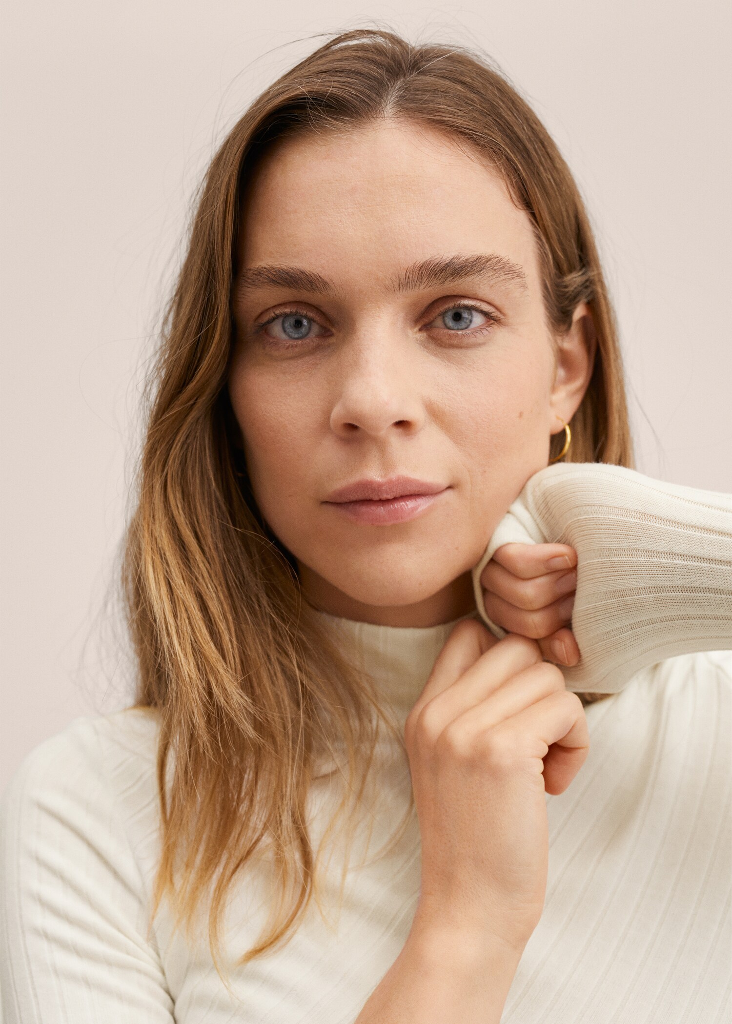 Perkins-neck long-sleeved t-shirt - Details of the article 1