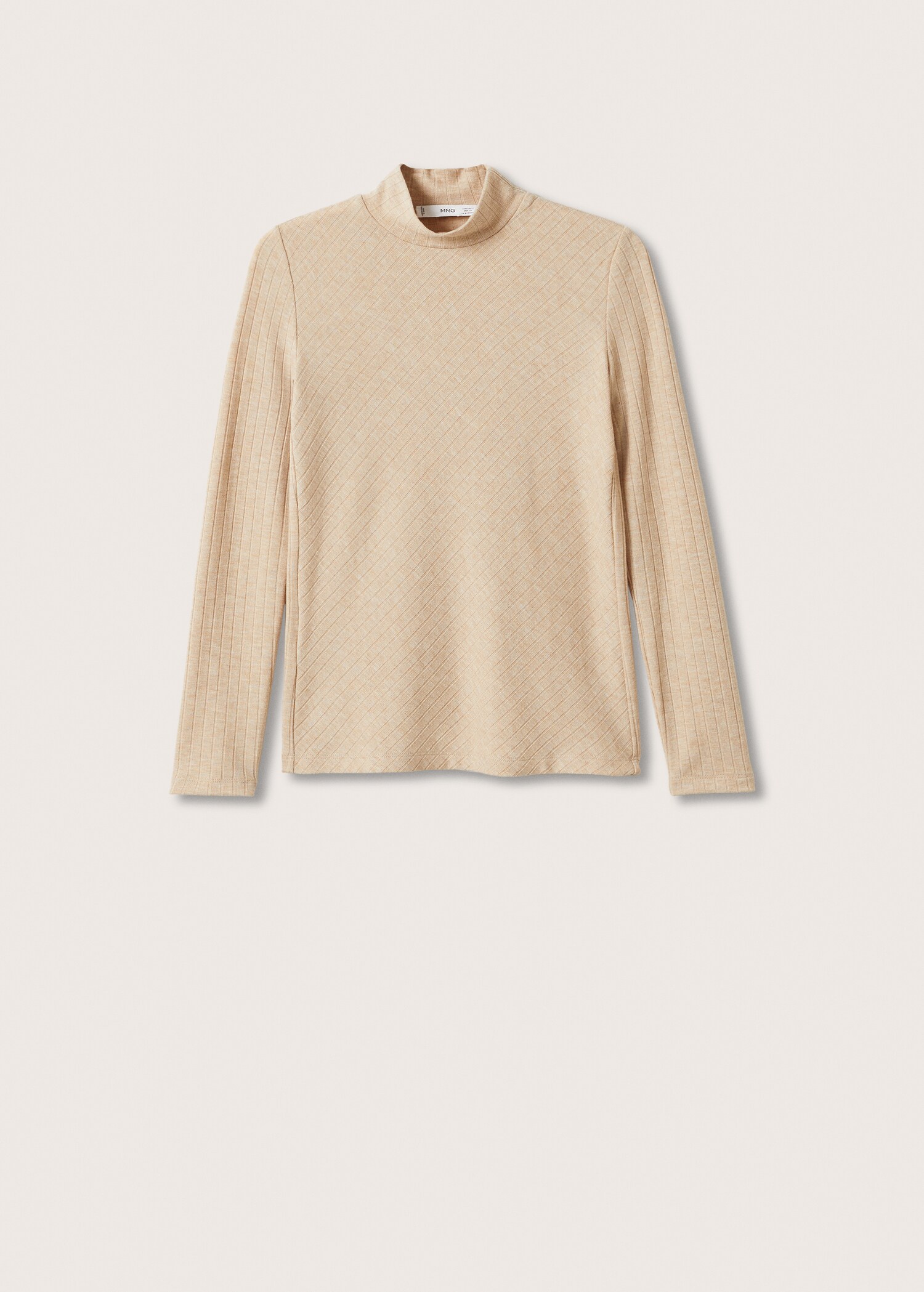 Perkins-neck long-sleeved t-shirt - Article without model