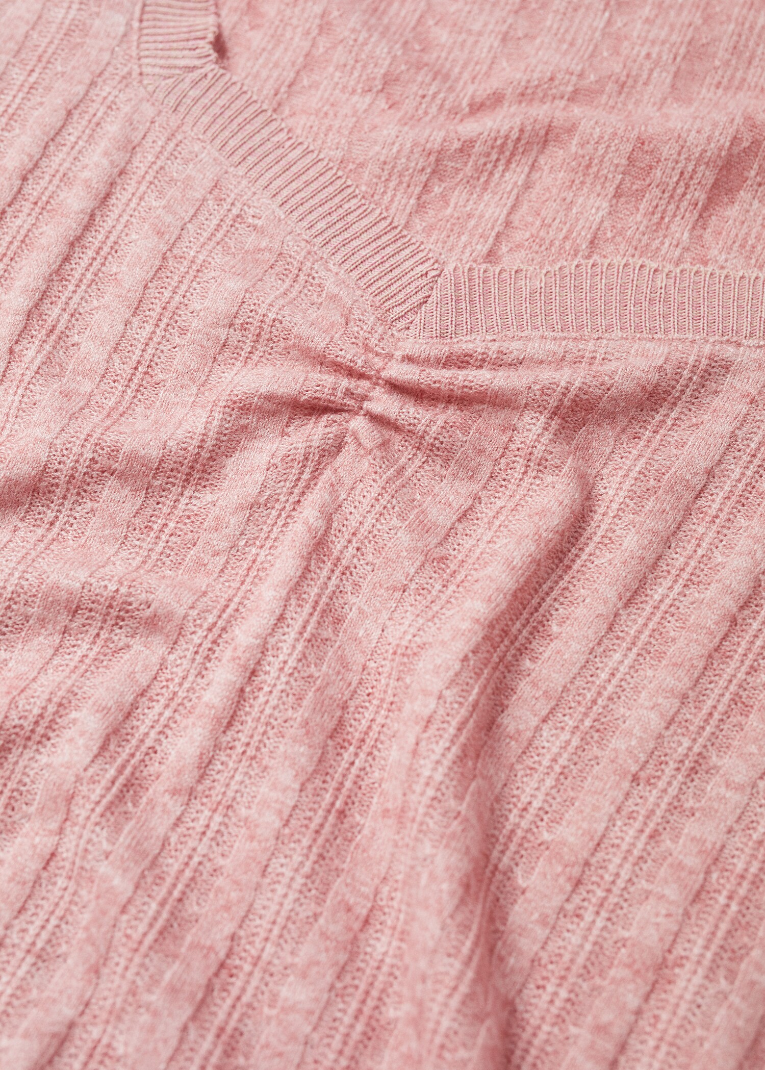 Ribbed  knit t-shirt - Details of the article 8