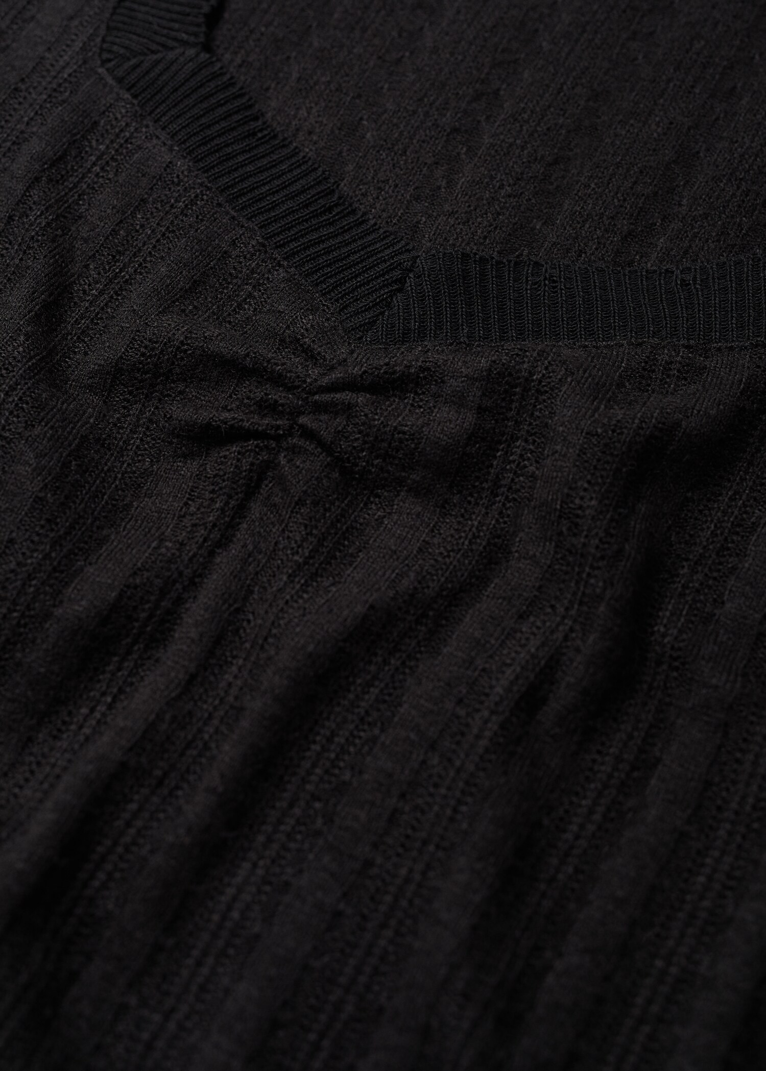 T-shirt maille côtelée - Détail de l'article 8