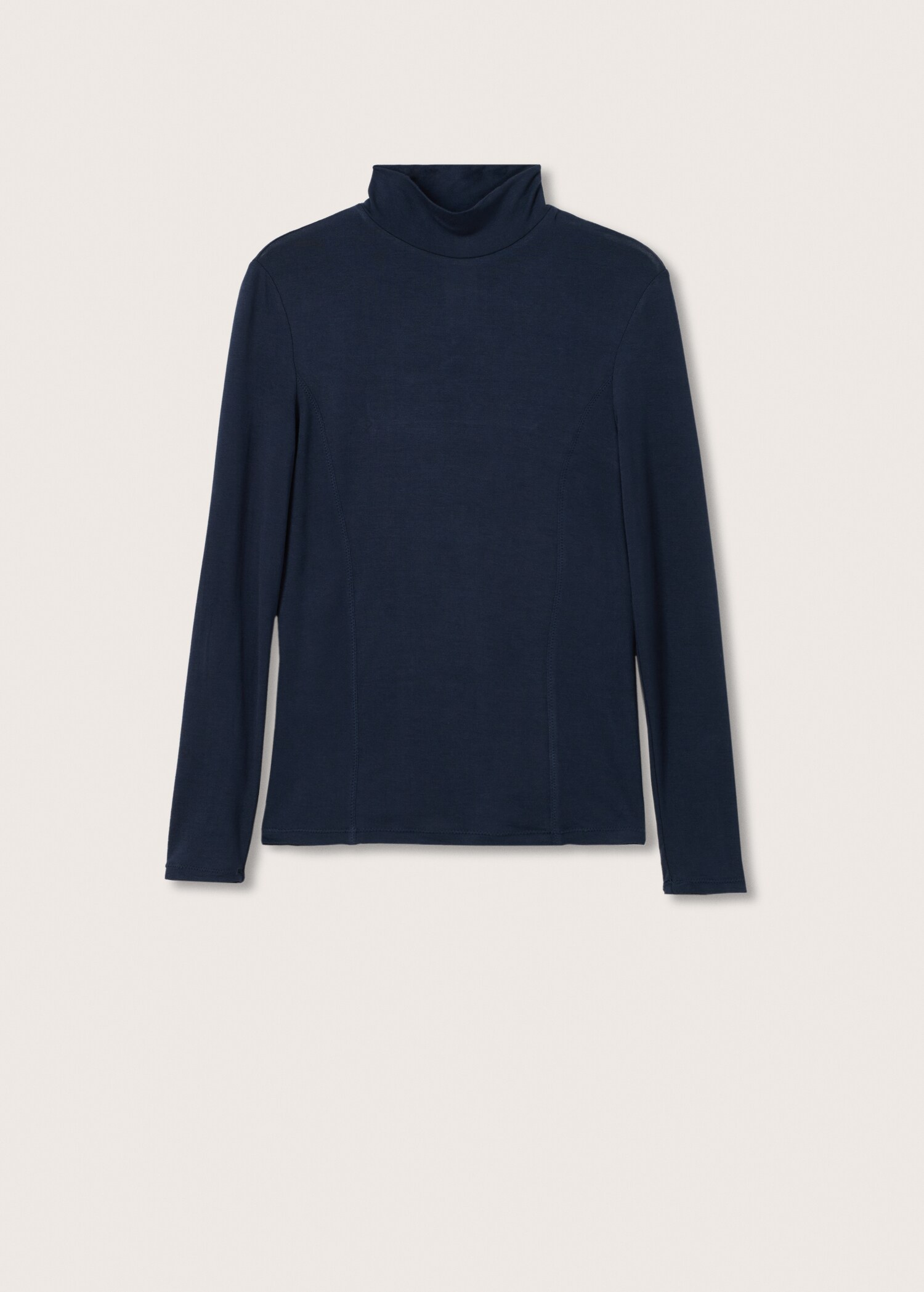 Perkins-neck long-sleeved t-shirt - Article without model