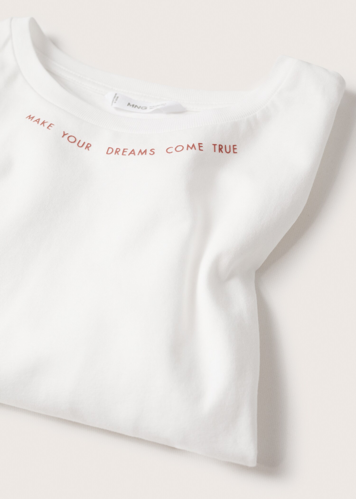 Message crop T-shirt - Details of the article 8