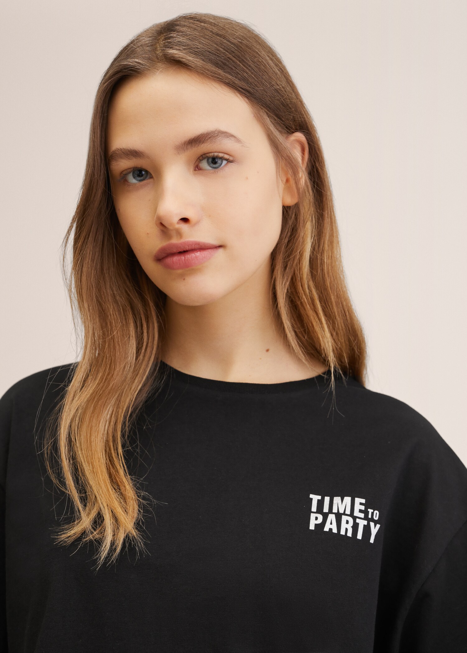 Message crop T-shirt - Details of the article 2