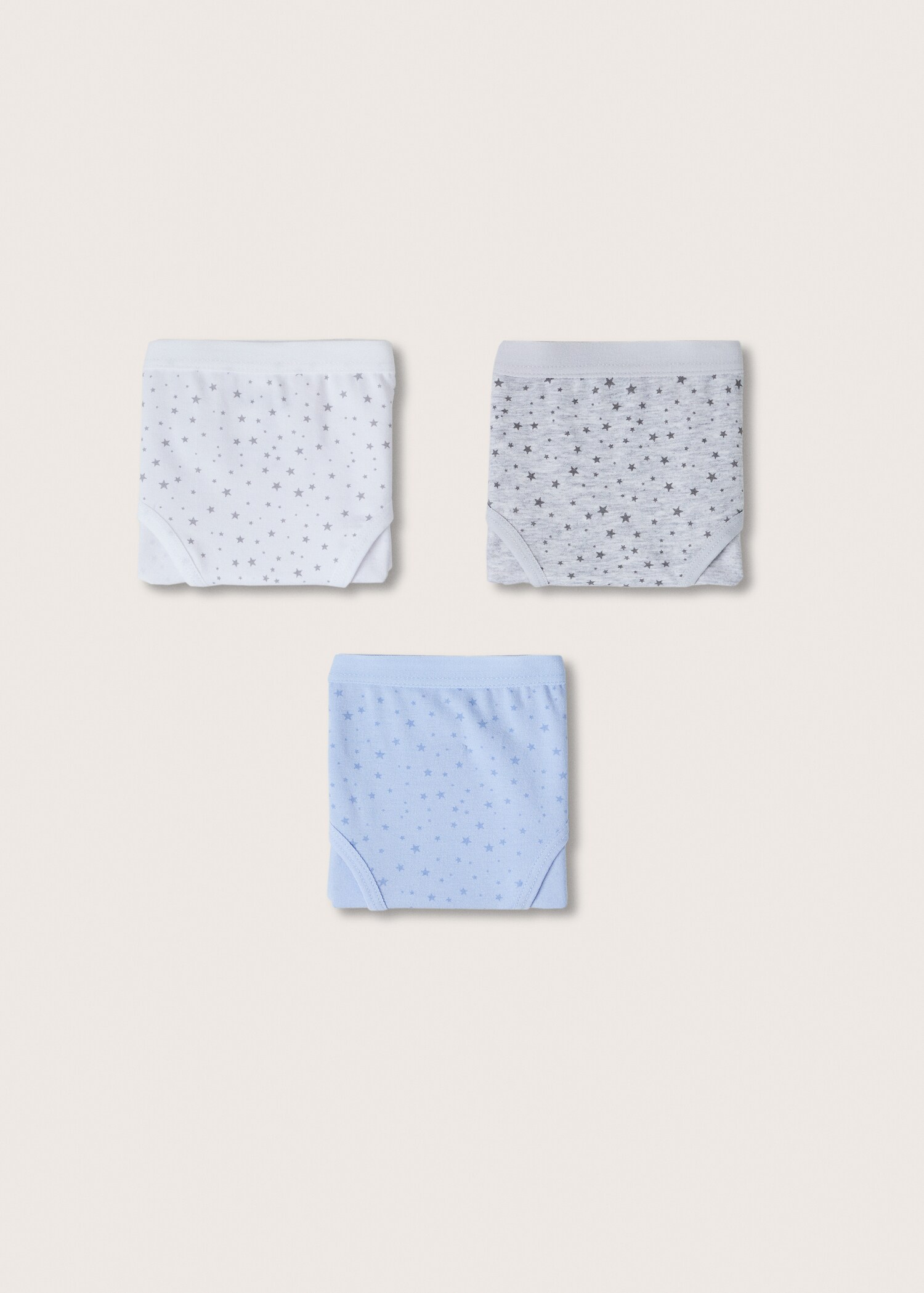 Pack 3 braguitas estampadas algodón - Artículo sin modelo