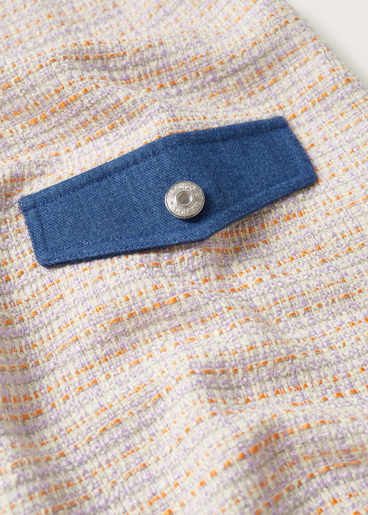 Tweed pinafore with pockets - Details of the article 8