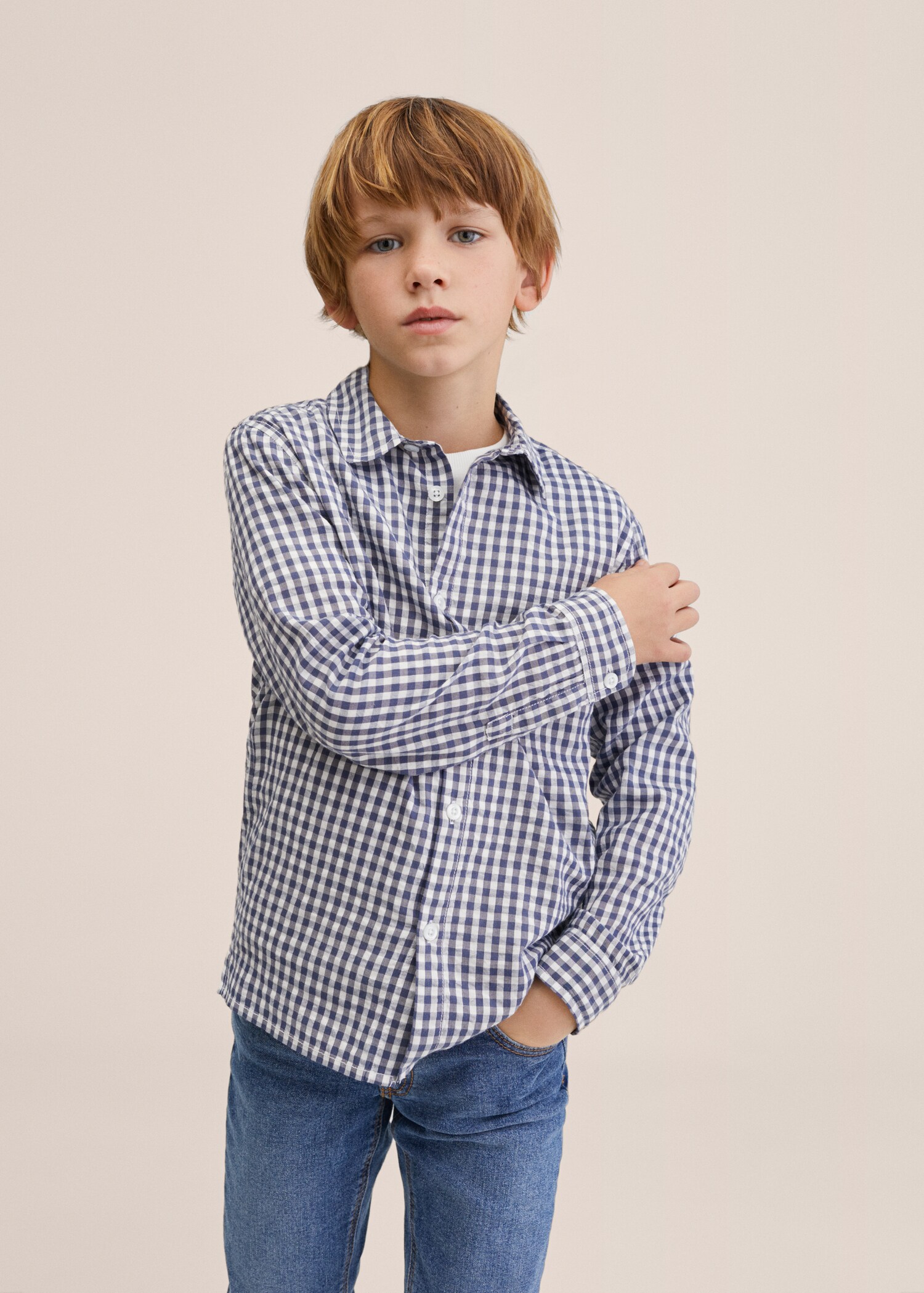 Camisa quadres Vichy - Pla mig