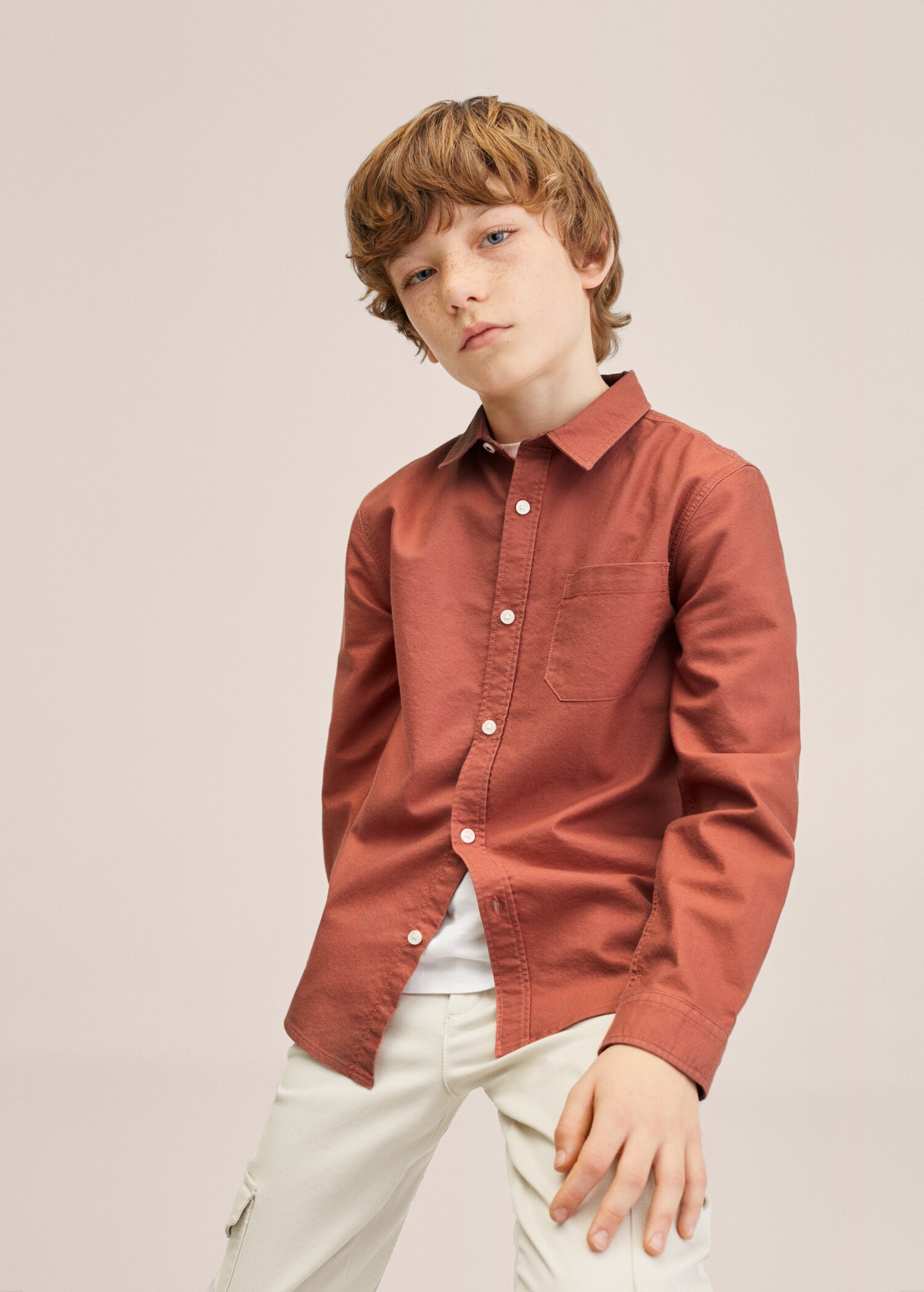 Camisa algodón bolsillo - Detalle del artículo 3