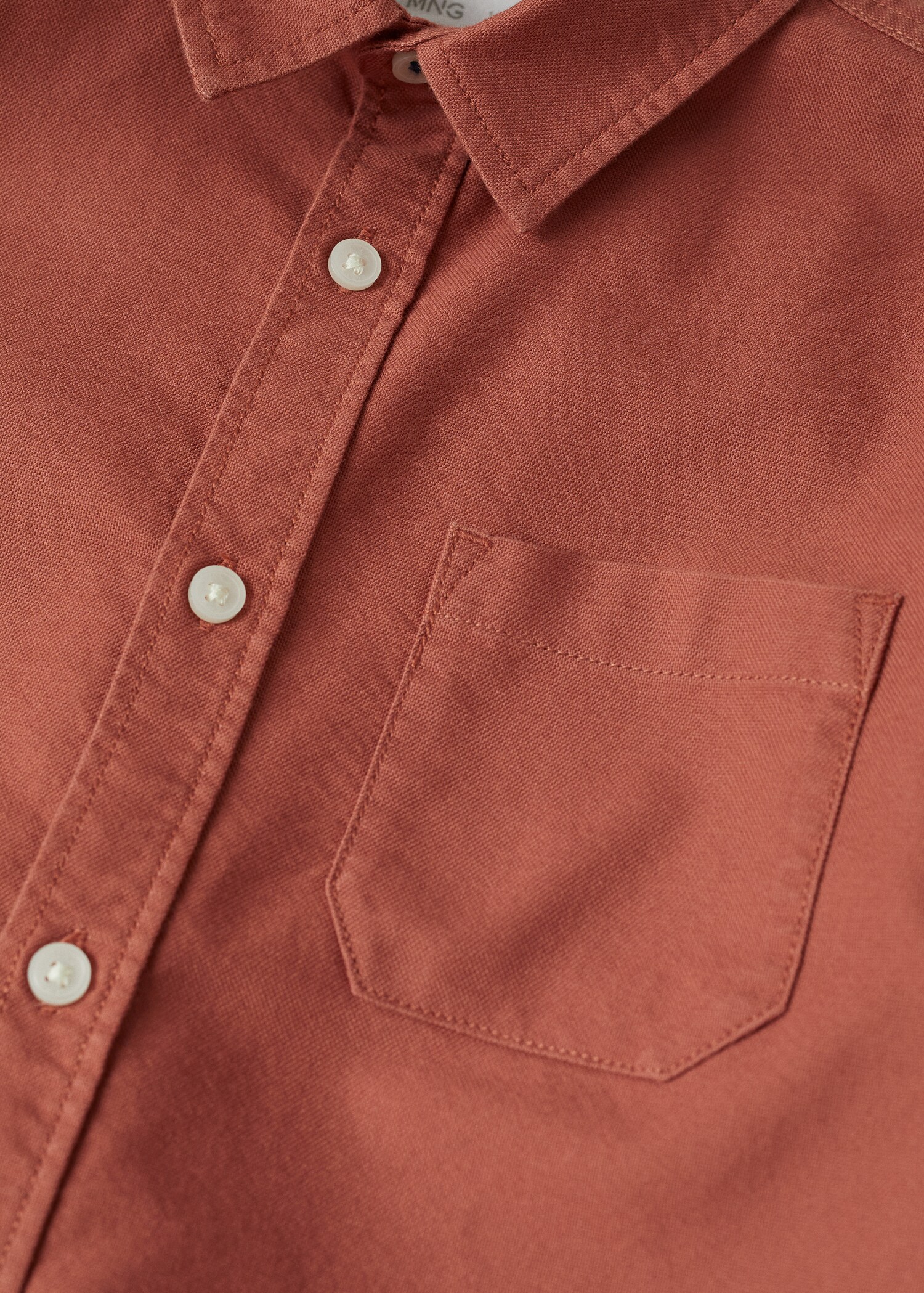 Camisa algodón bolsillo - Detalle del artículo 8