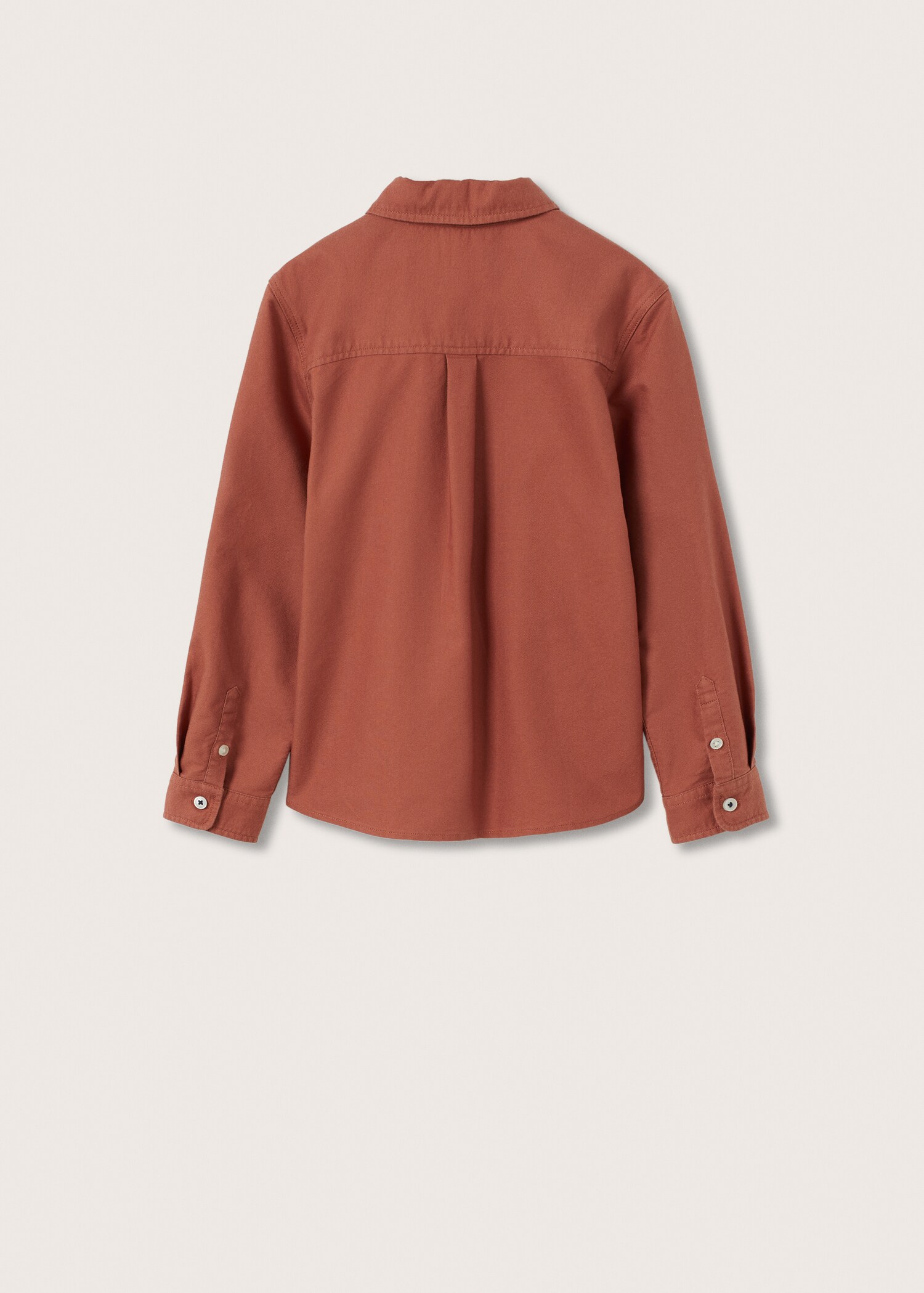 Camisa algodón bolsillo - Reverso del artículo