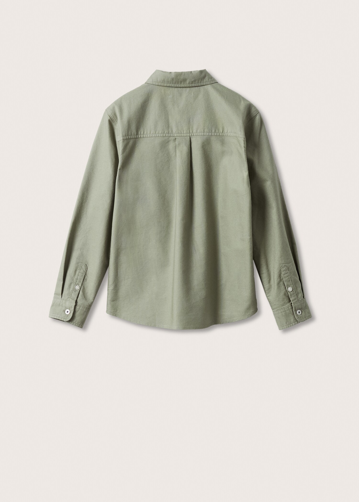 Camisa algodón bolsillo - Reverso del artículo