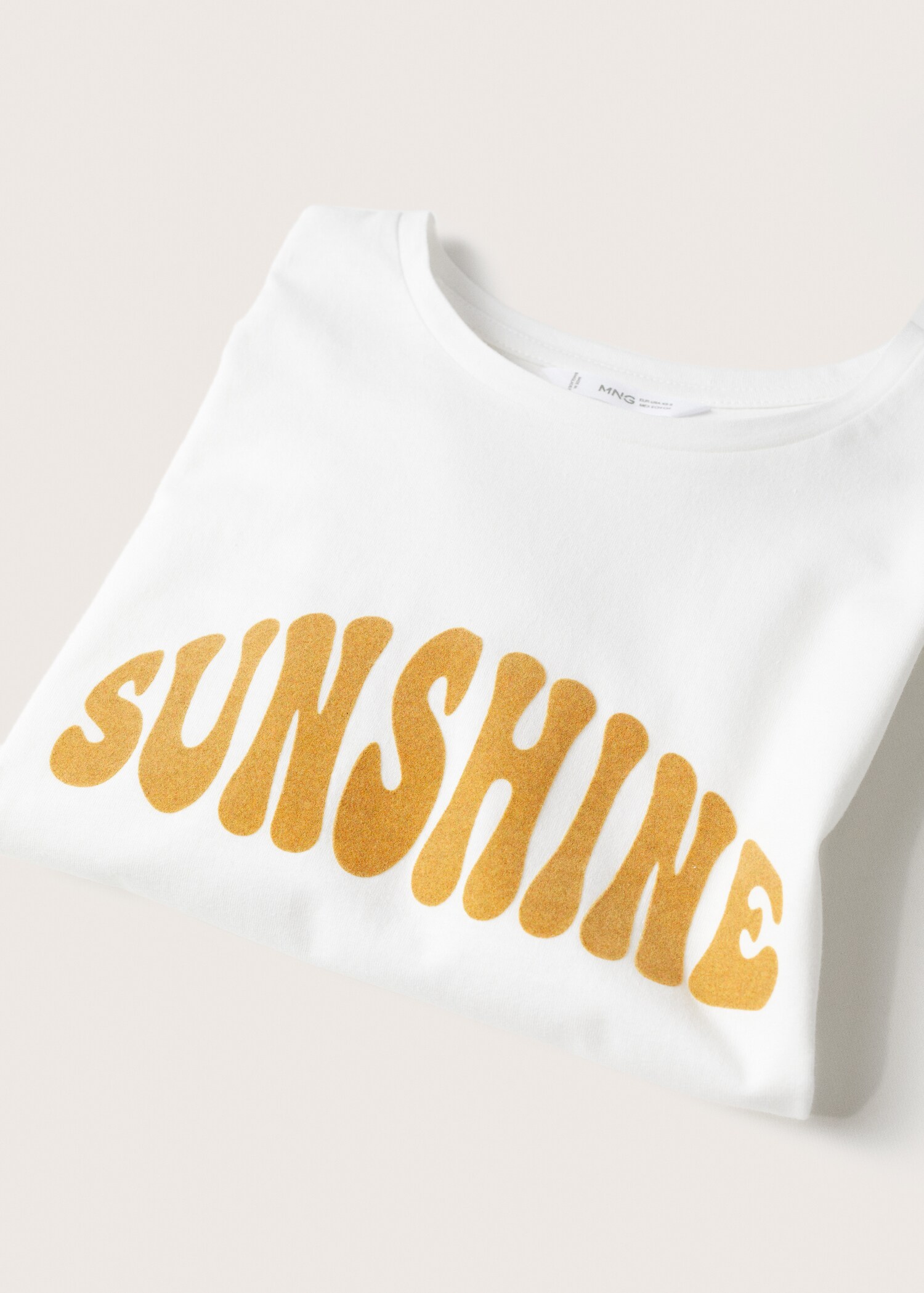 Crop T-shirt met boodschap - Detail van het artikel 8