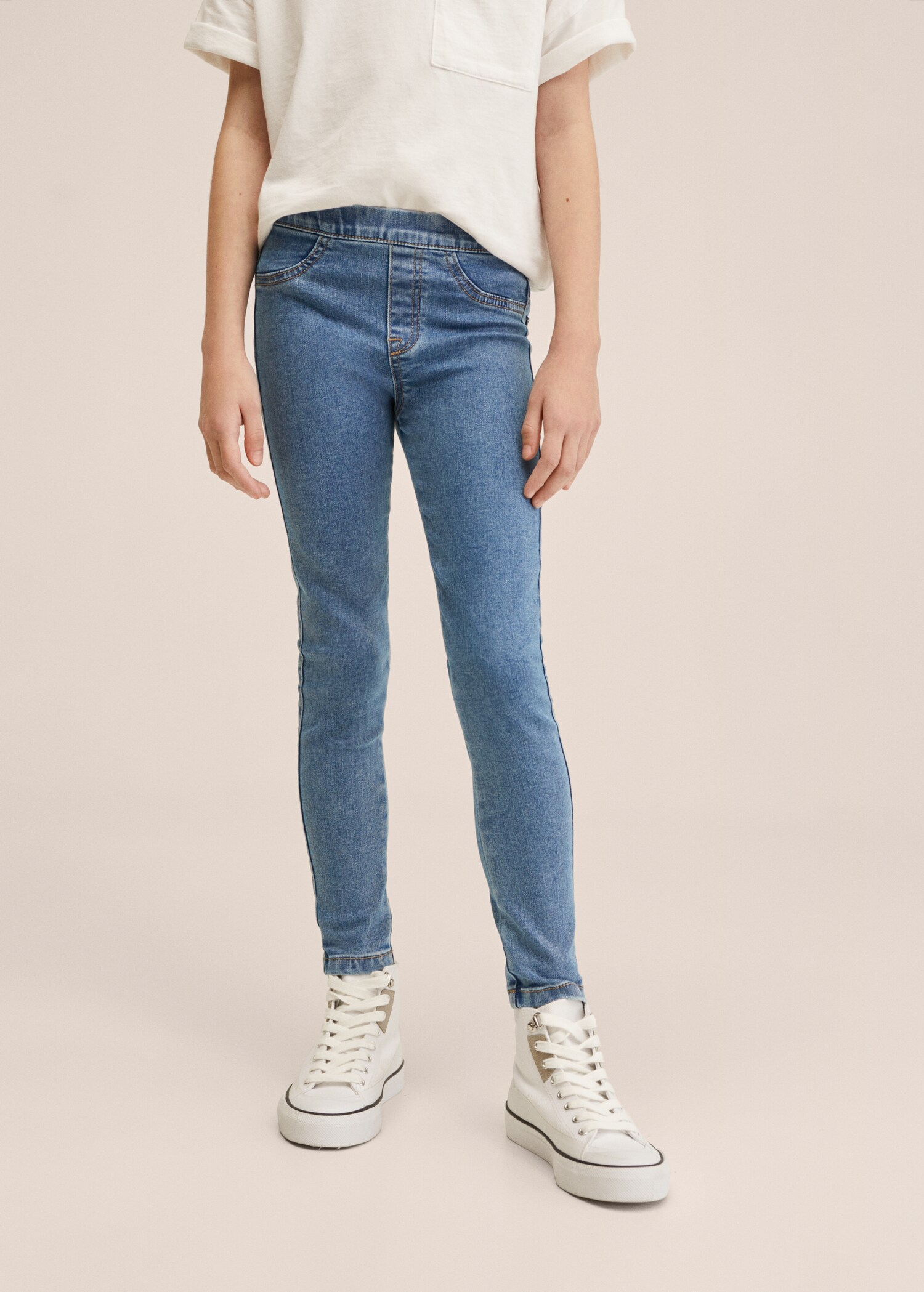 Bavlněné jeggings - Detail zboží 1