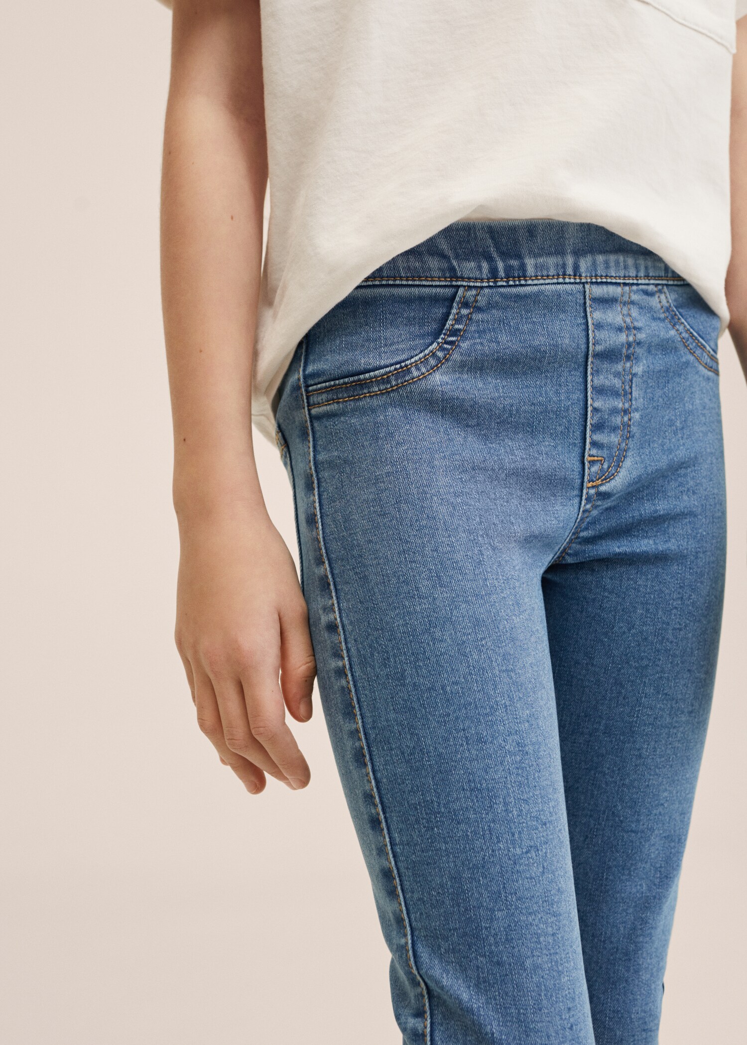 Bavlněné jeggings - Detail zboží 2