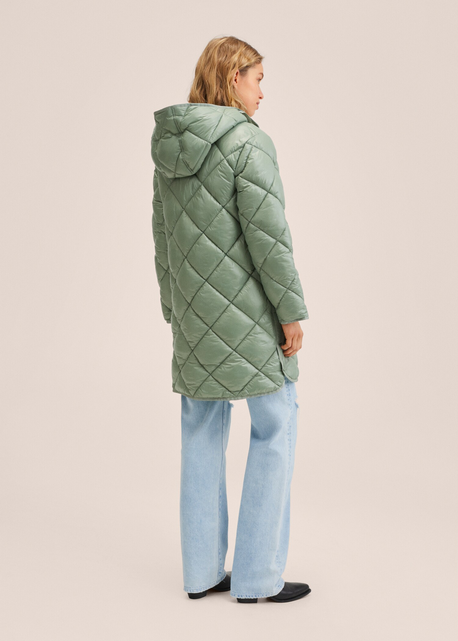 Anorak acolchado impermeable - Reverso del artículo