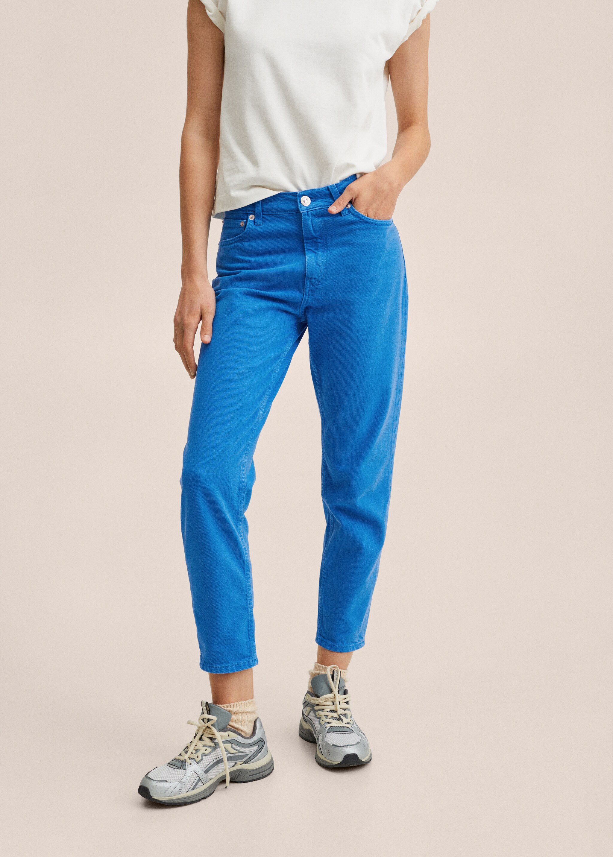 Mom high-waist jeans - Details of the article 2