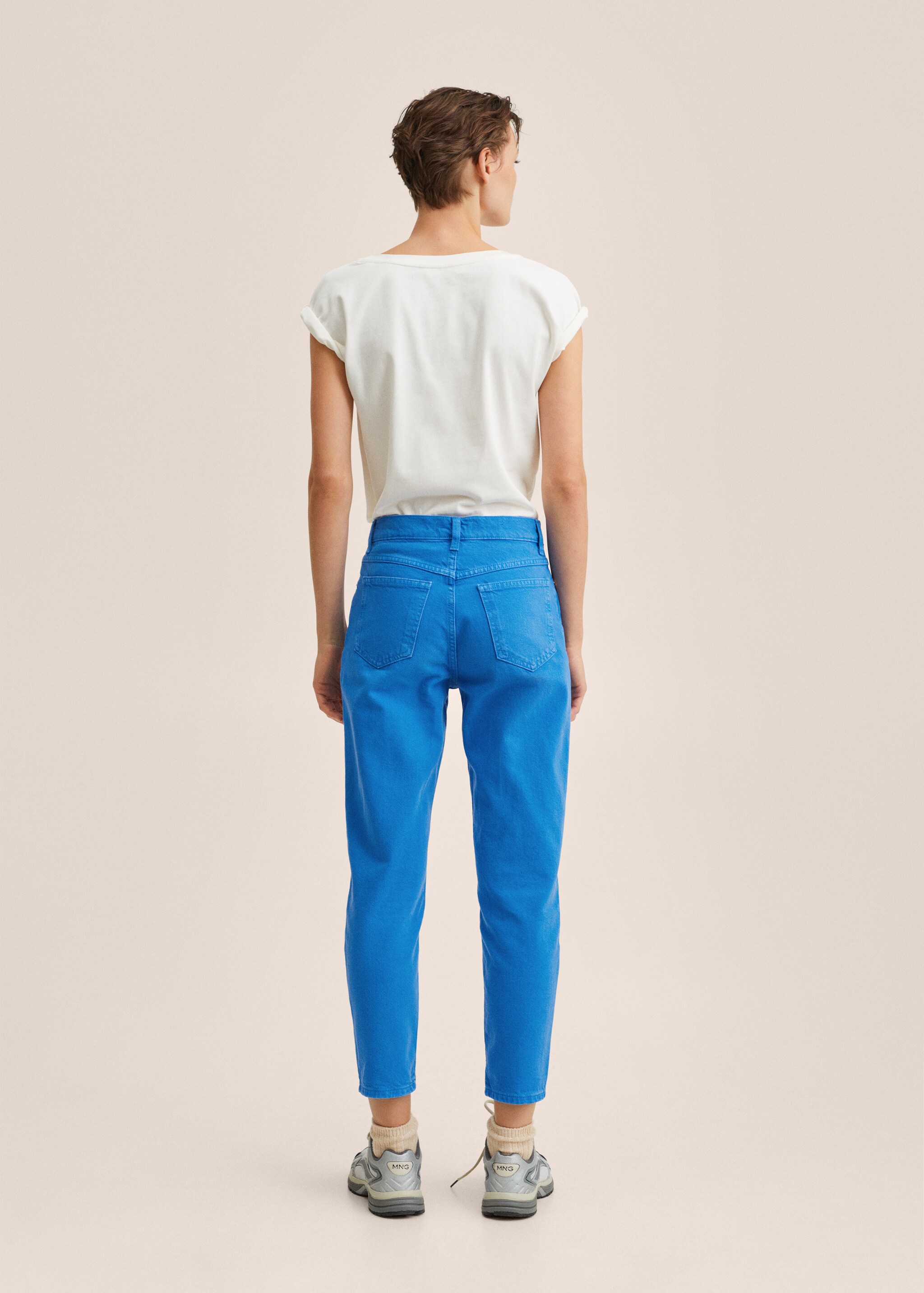 Mom high-waist jeans - Reverse of the article