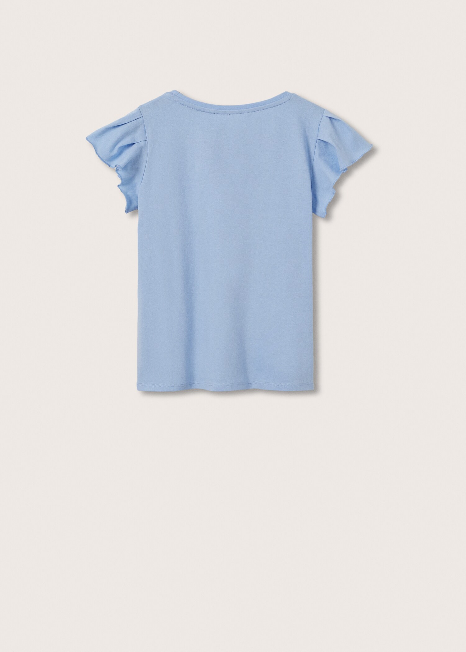 Camiseta manga volante - Reverso del artículo