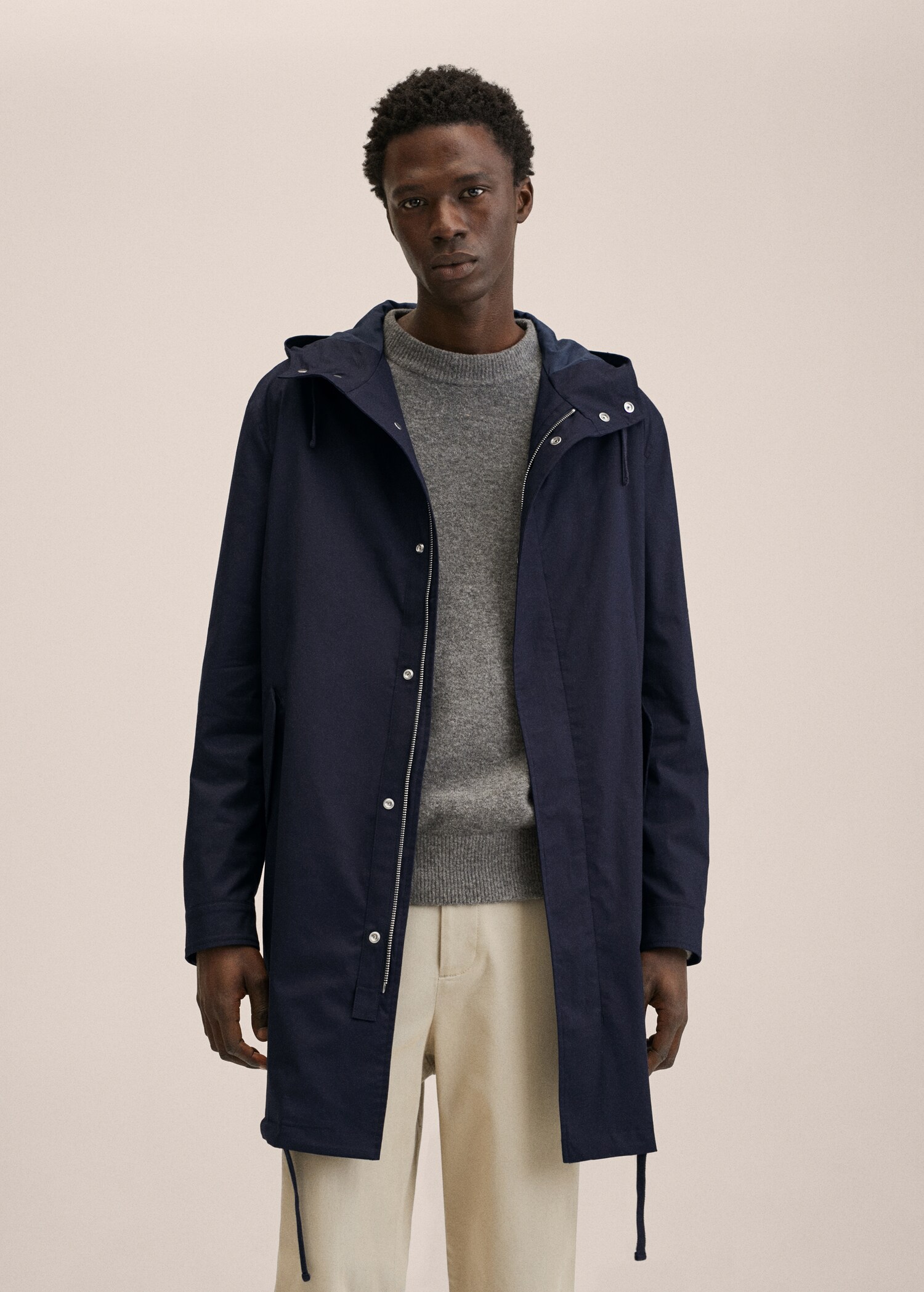 Waterproof cotton parka - Medium plane