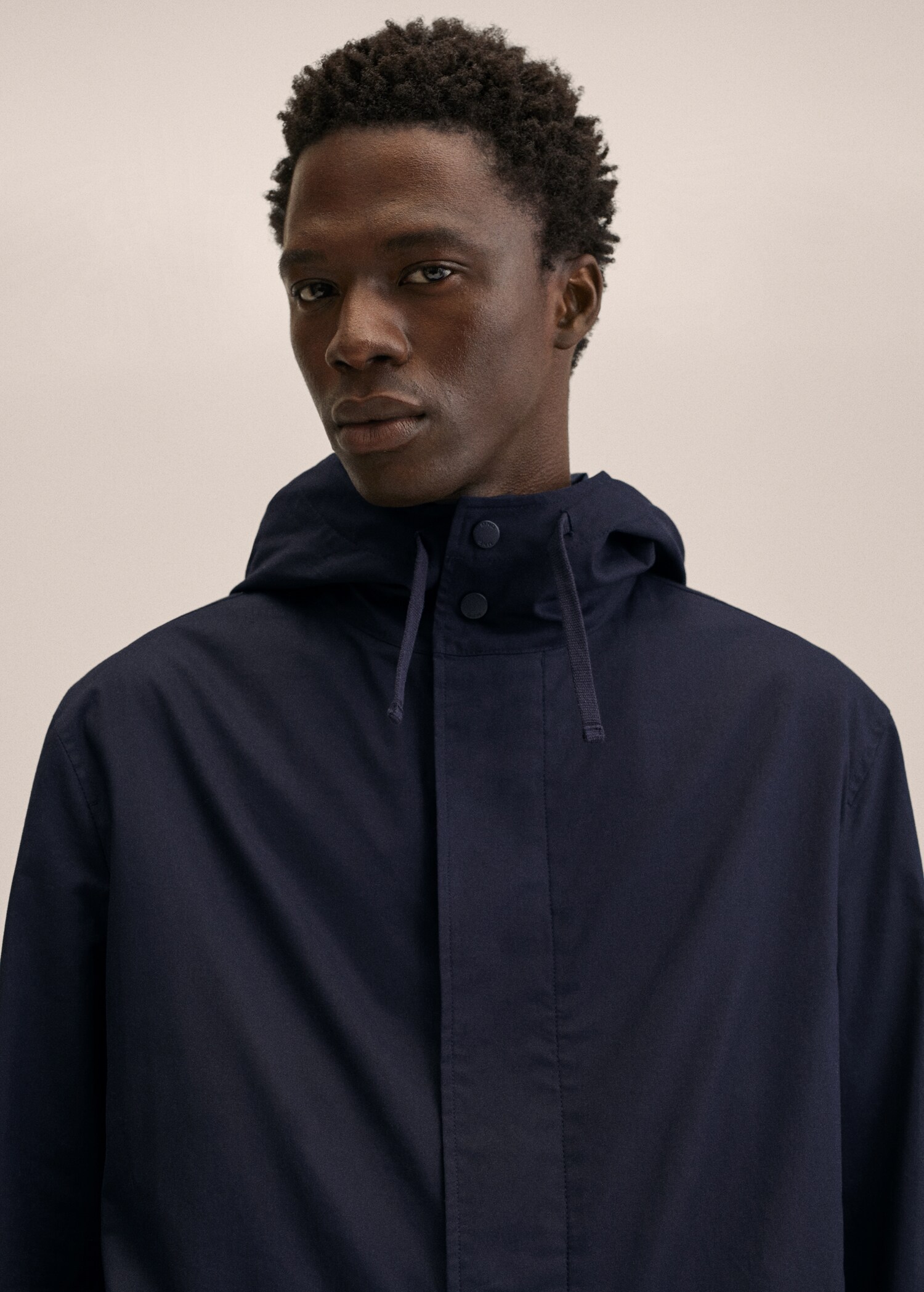 Waterproof cotton parka - Details of the article 1