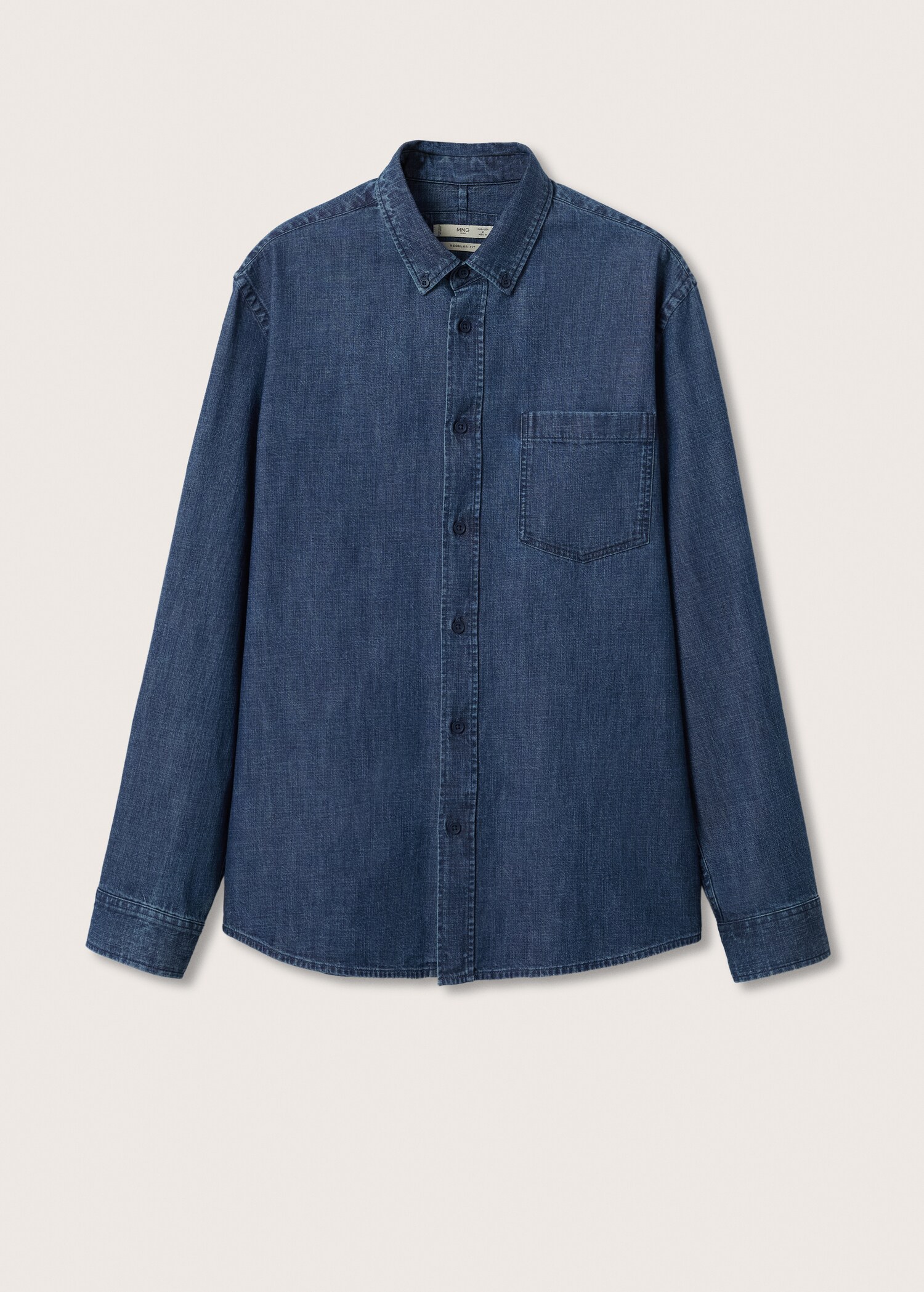 Regular-fit denim shirt - Article without model