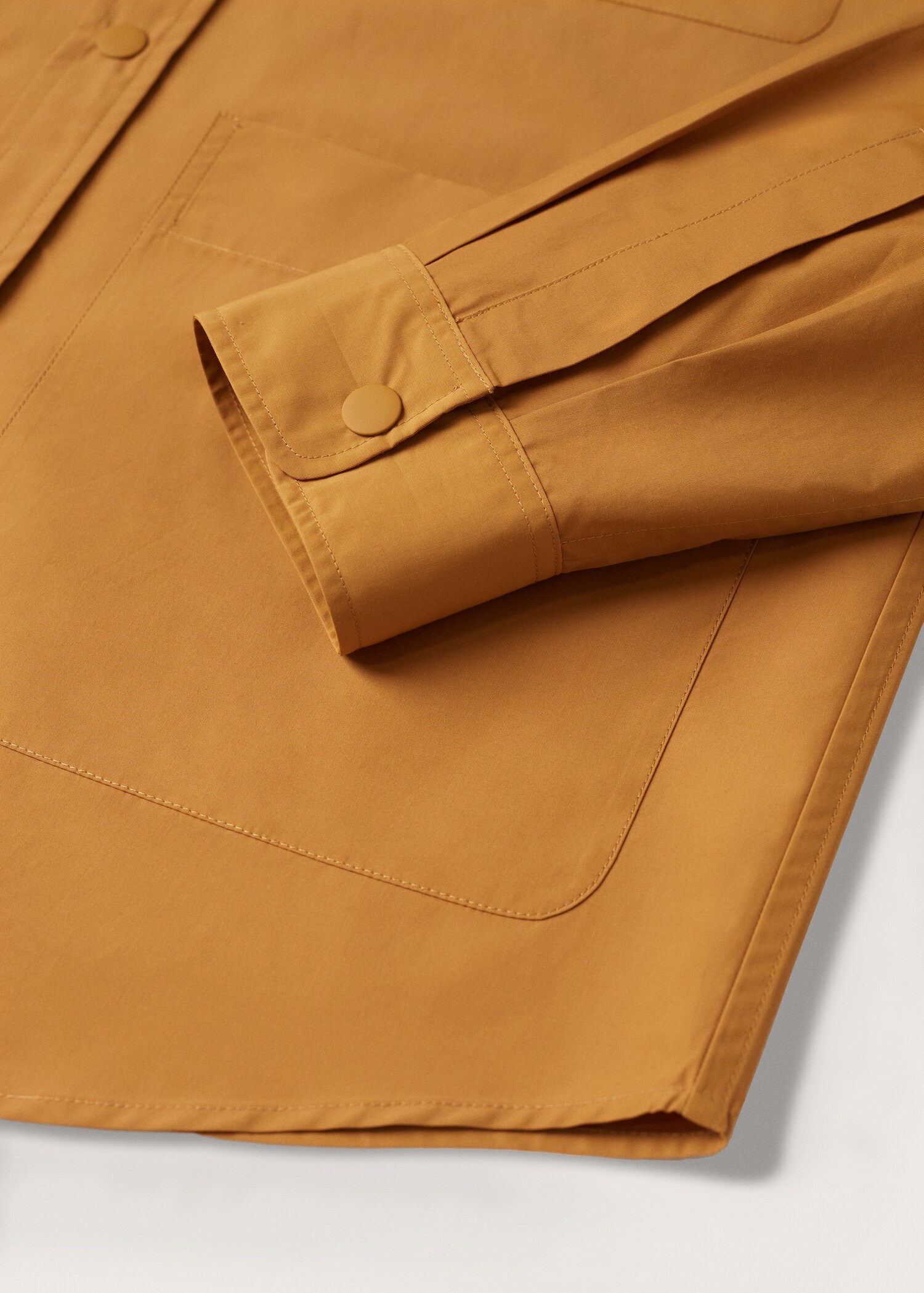 Chest-pocket cotton shirt - Details of the article 7