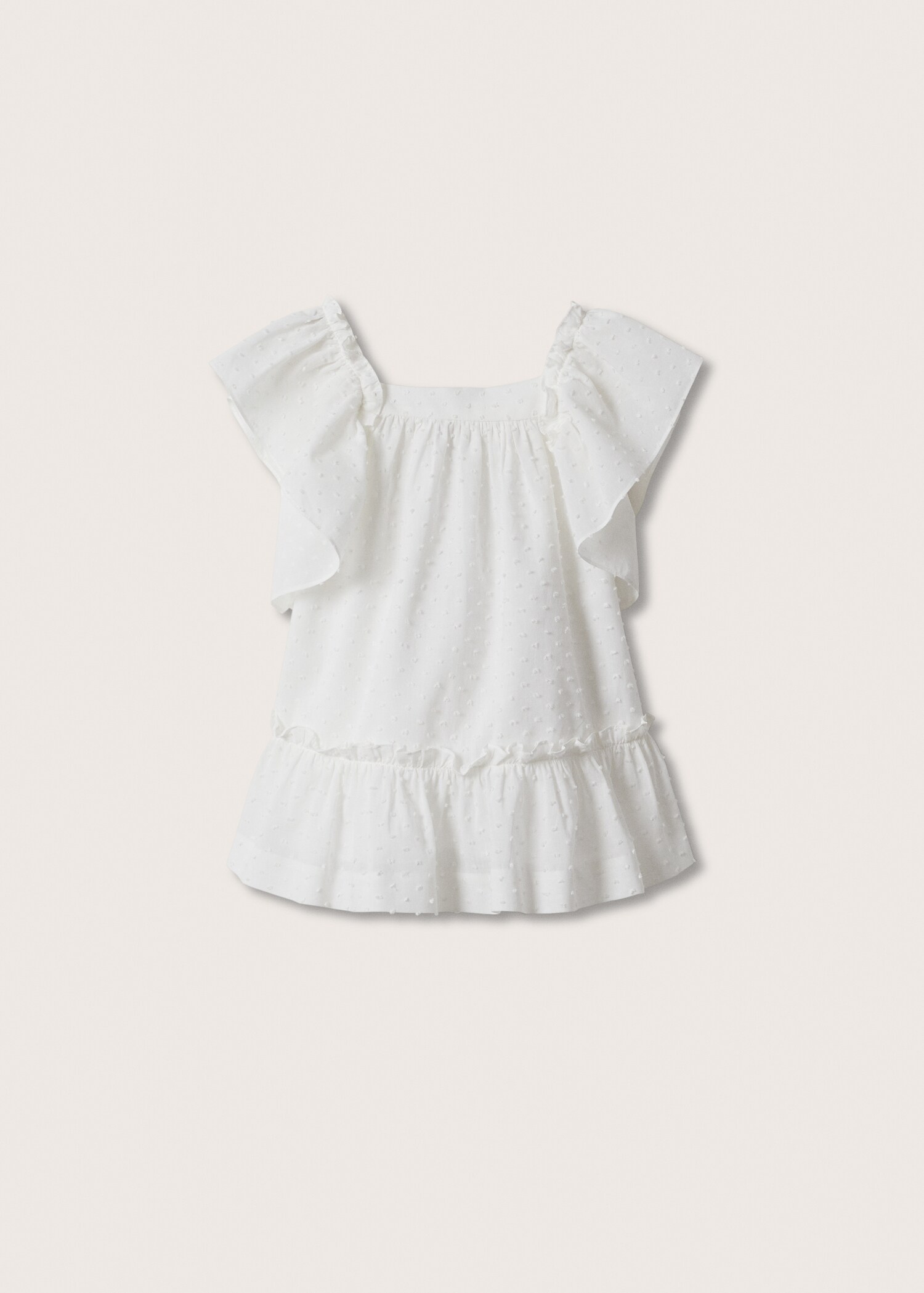 Bow Plumeti dress - Article without model