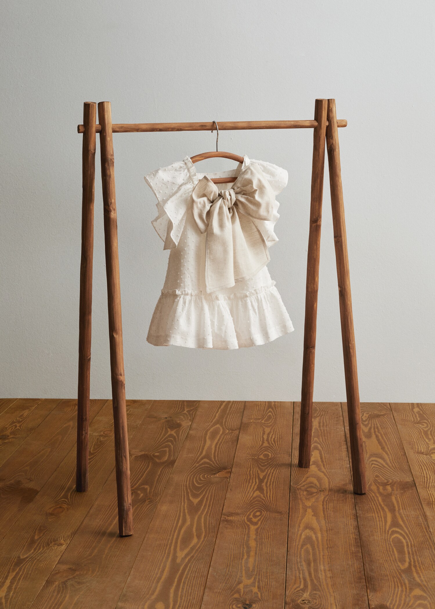 Bow Plumeti dress - Details of the article 1