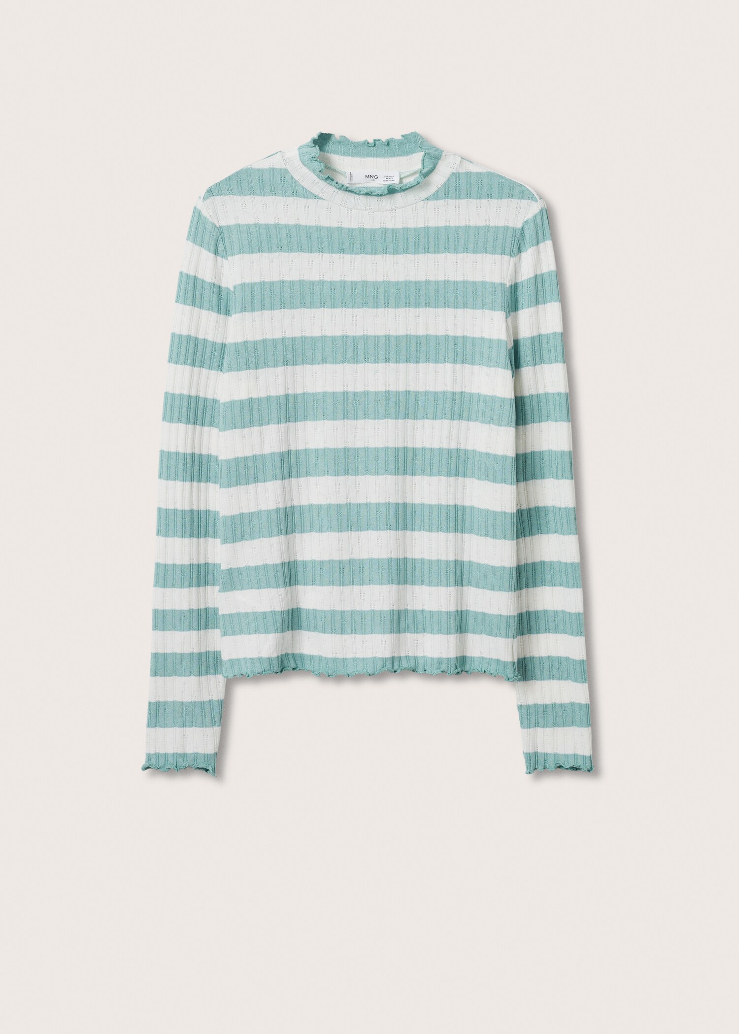 Striped jersey T-shirt - Article without model