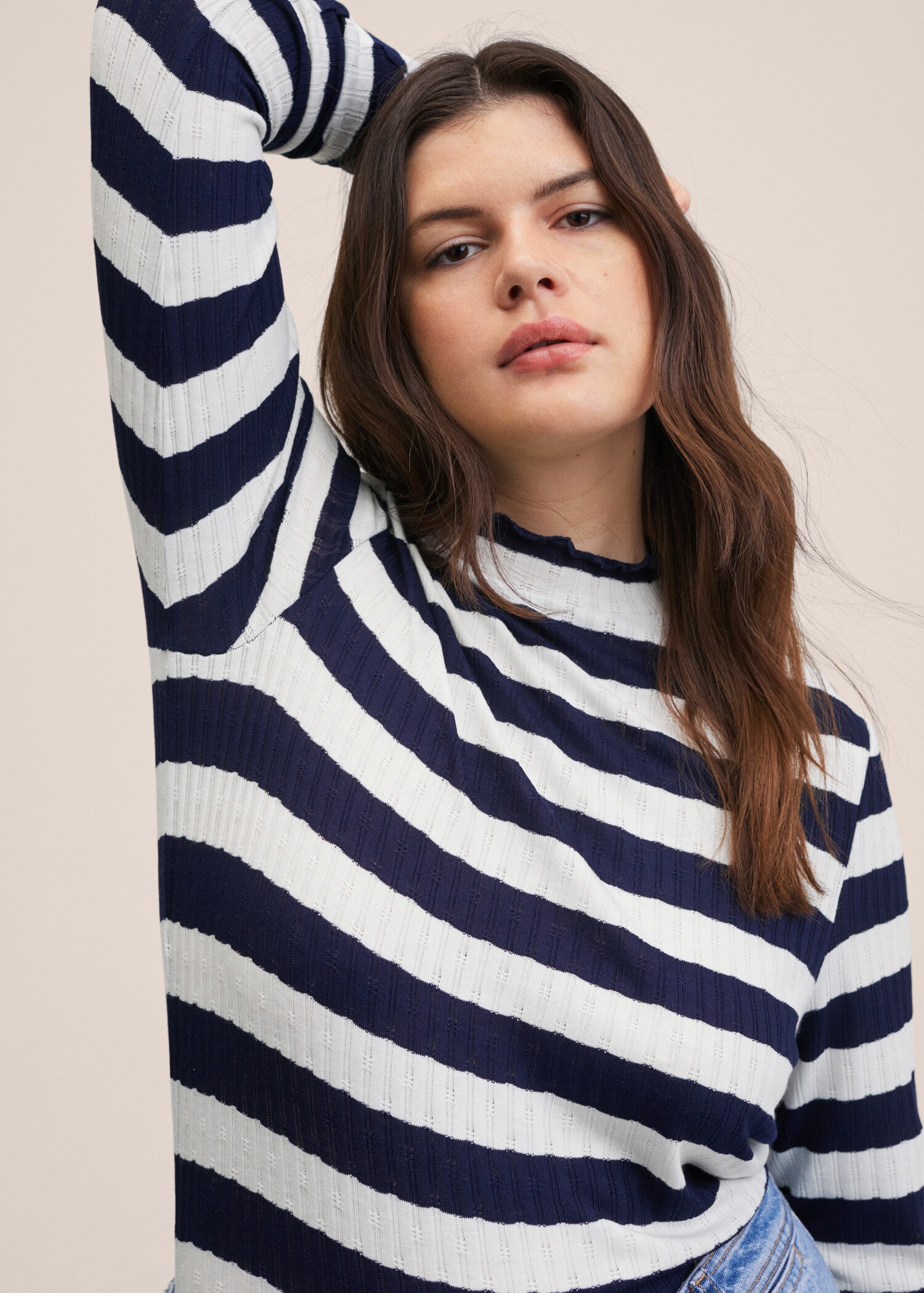 Striped jersey T-shirt - Details of the article 4