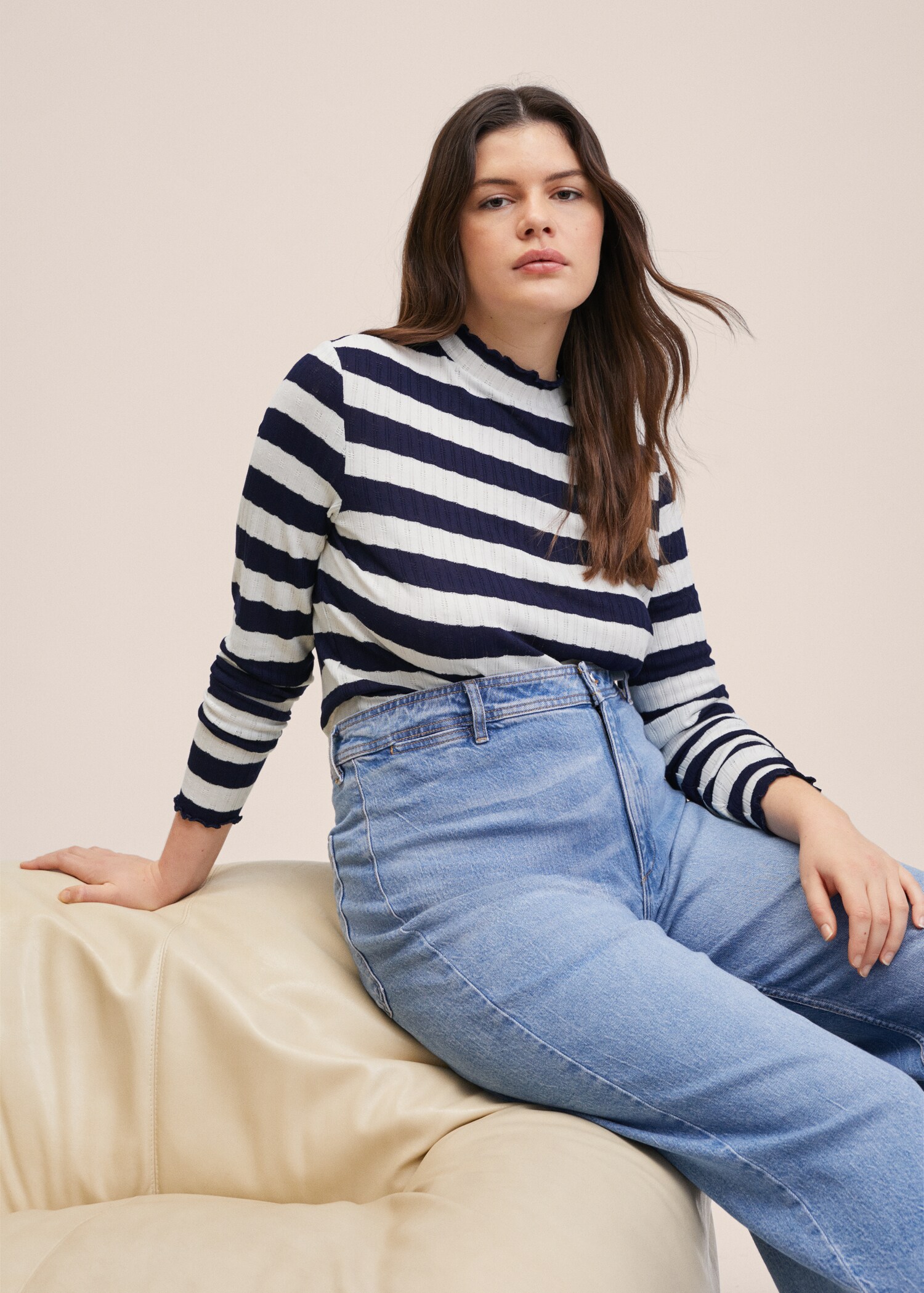 Striped jersey T-shirt - Details of the article 5
