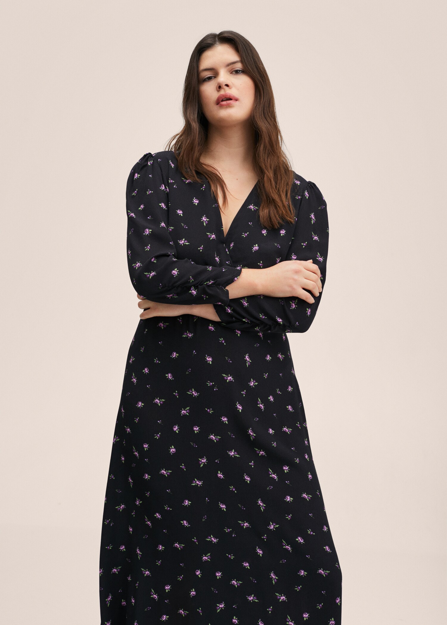 Vestido estampado floral - Detalle del artículo 4