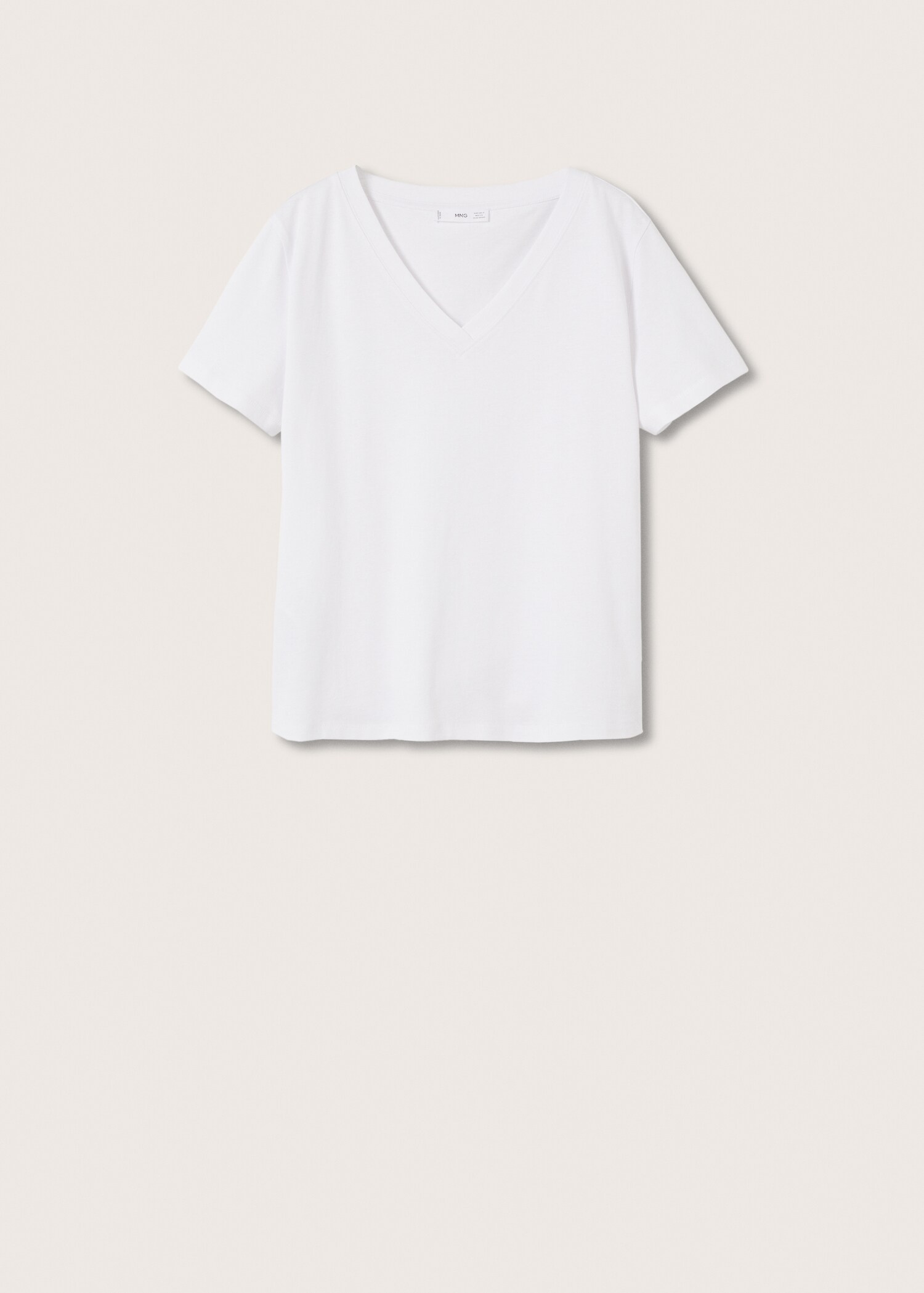 Essential cotton-blend T-shirt - Article without model