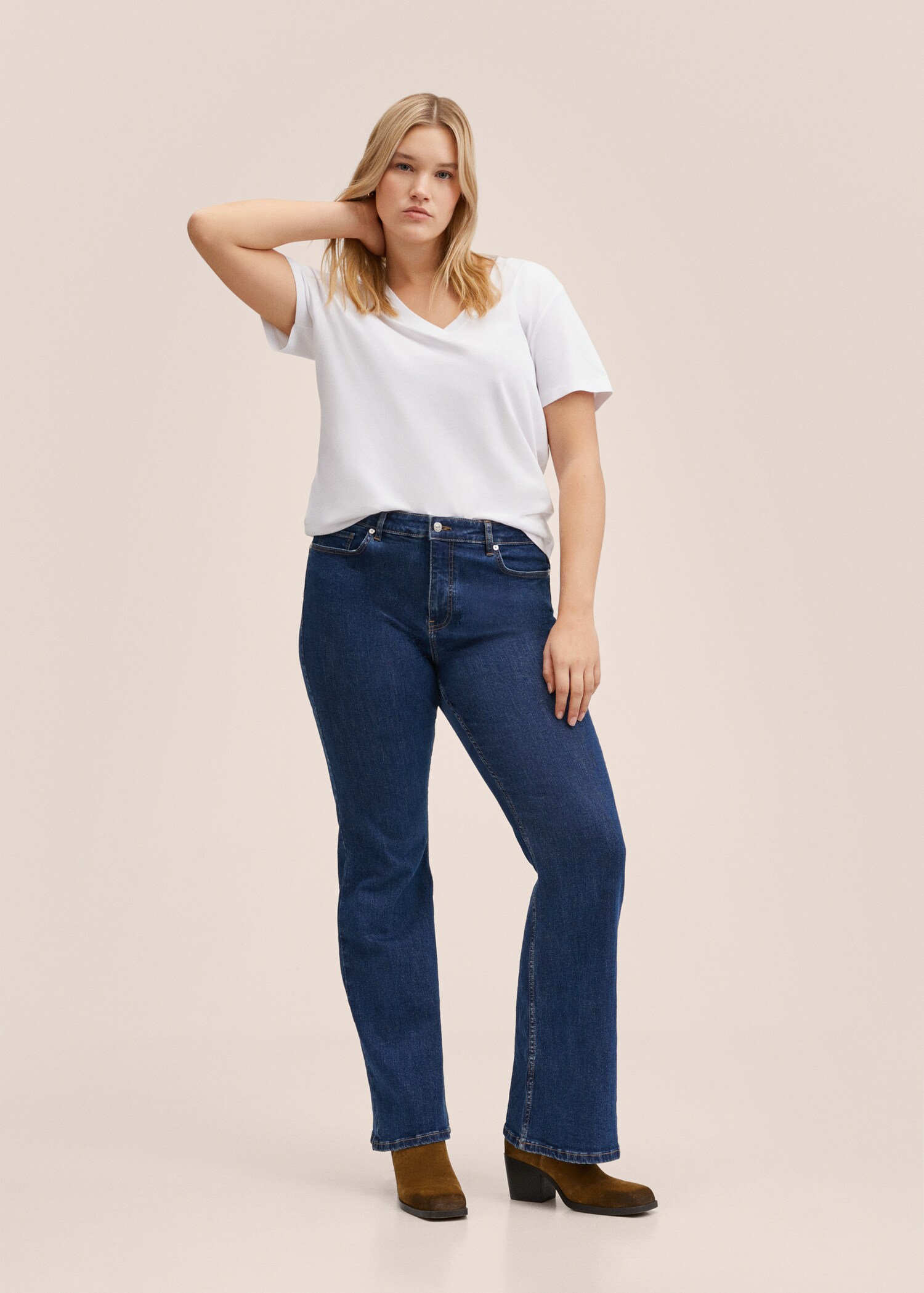 Essential cotton-blend T-shirt - Details of the article 3