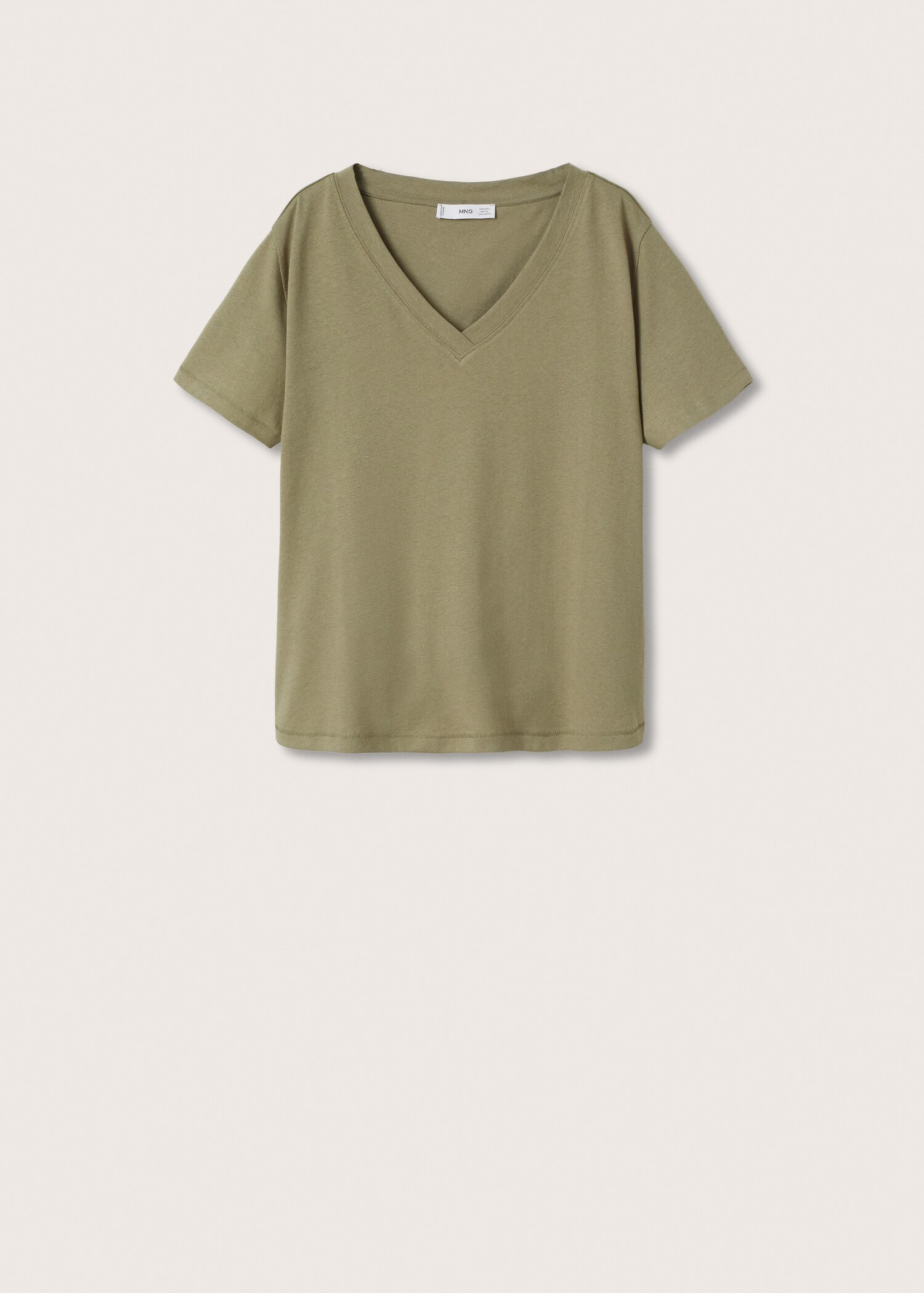 Essential cotton-blend T-shirt - Article without model