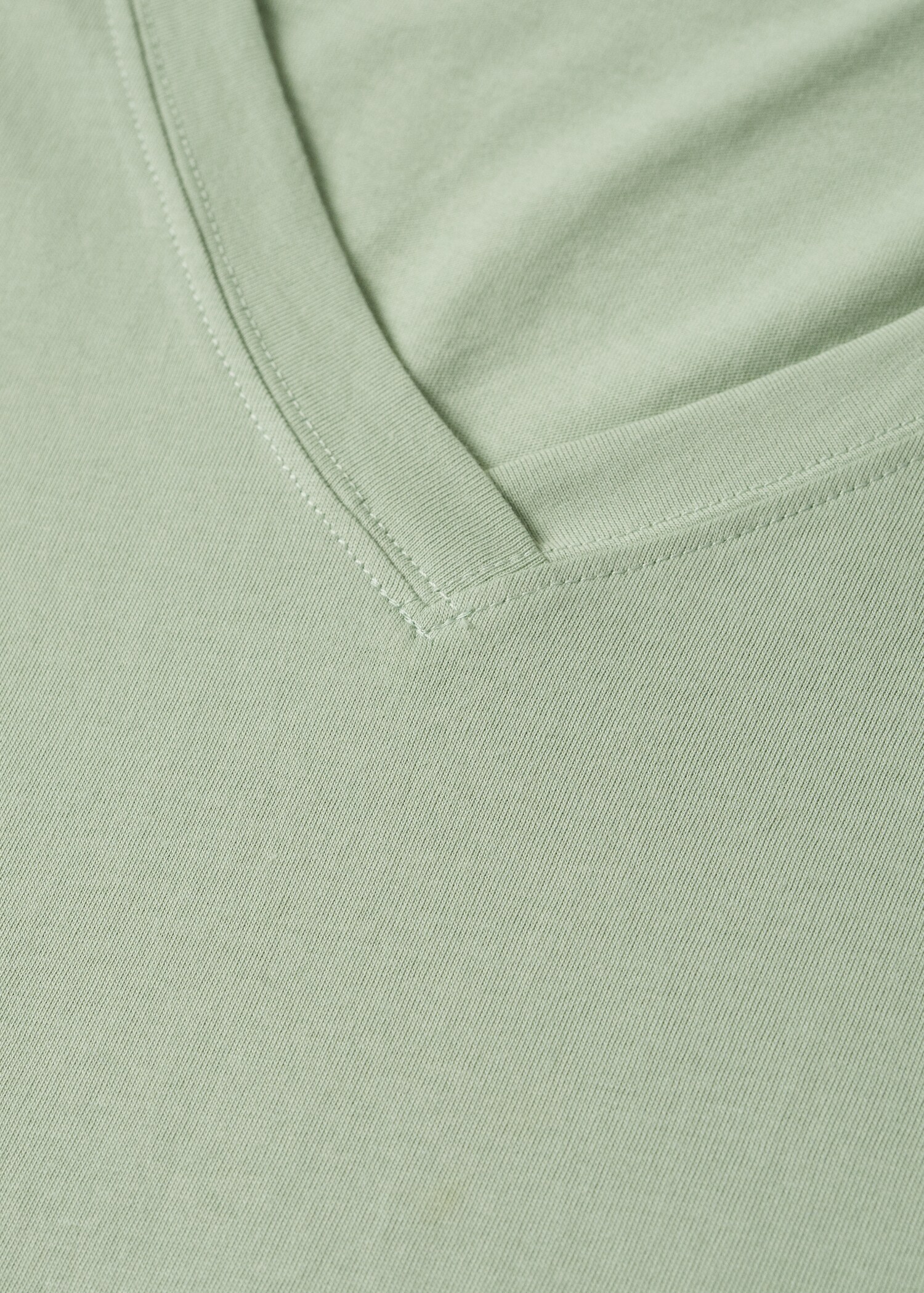 Essential cotton-blend T-shirt - Details of the article 8