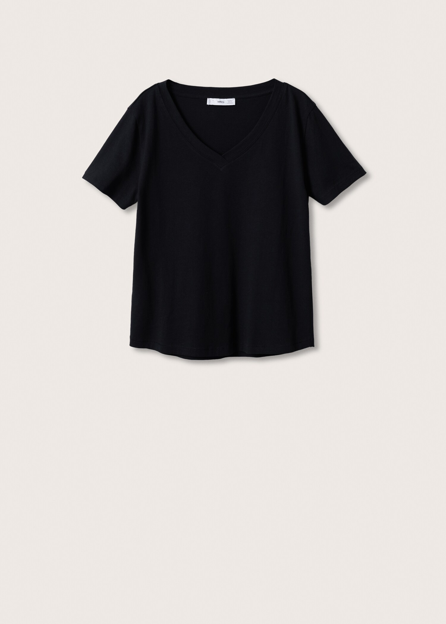 Essential cotton-blend T-shirt - Article without model