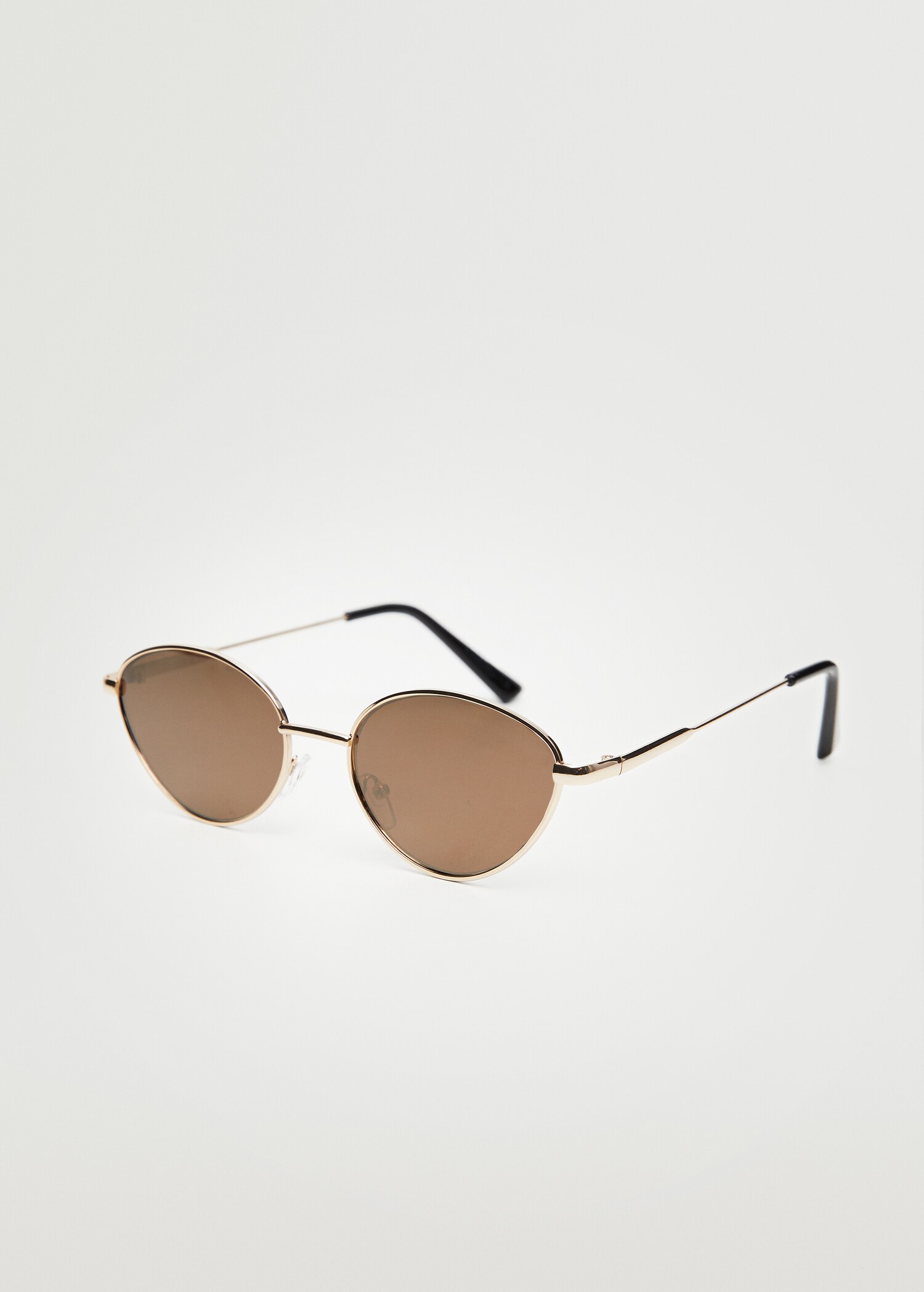 Metallic frame sunglasses - Medium plane
